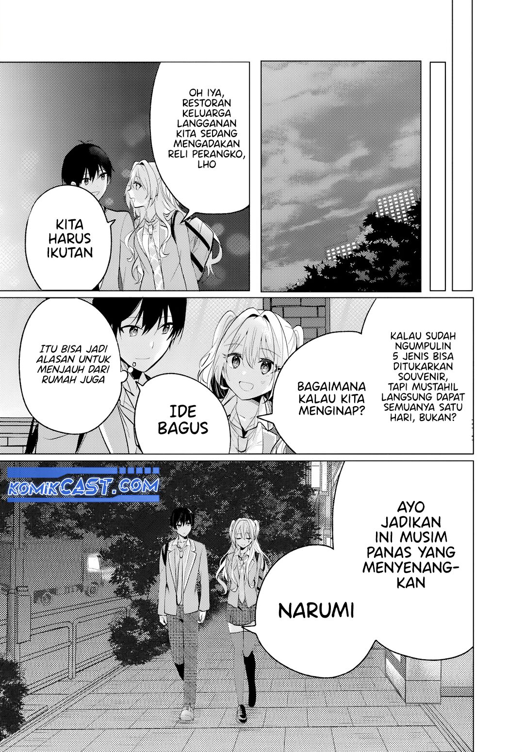 Houkago, Famiresu de, Kurasu no Ano Ko to Chapter 6.2 - halaman 16