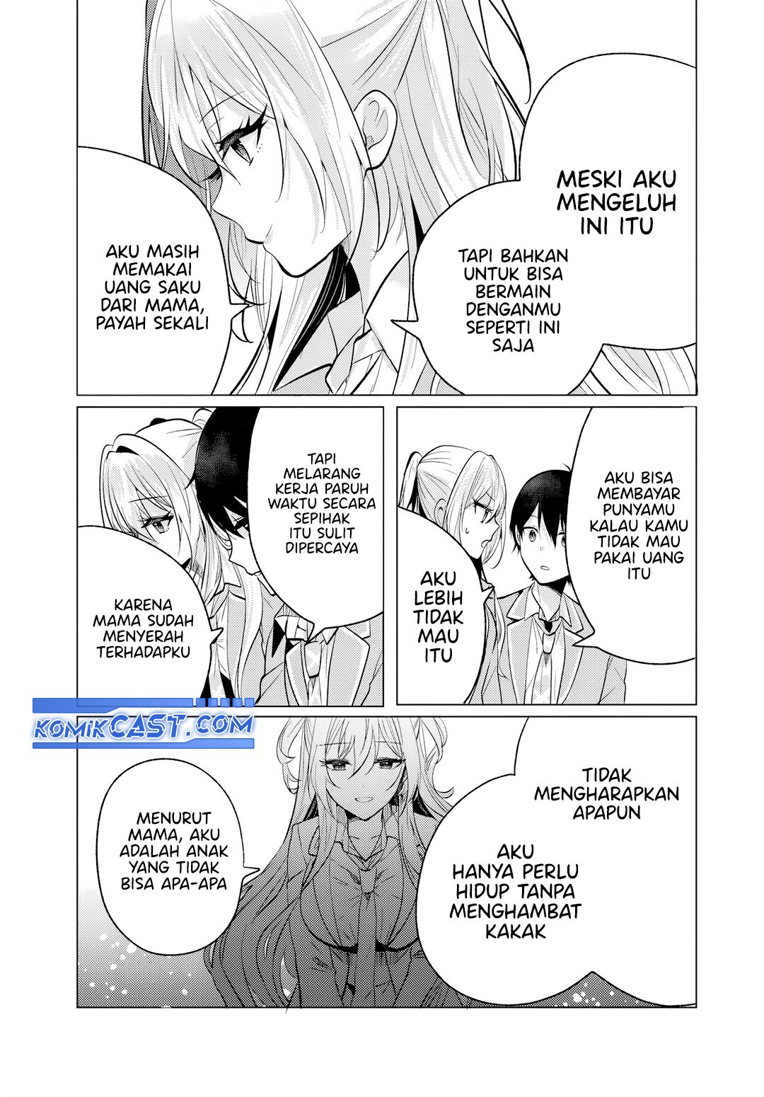 Houkago, Famiresu de, Kurasu no Ano Ko to Chapter 6.2 - halaman 7