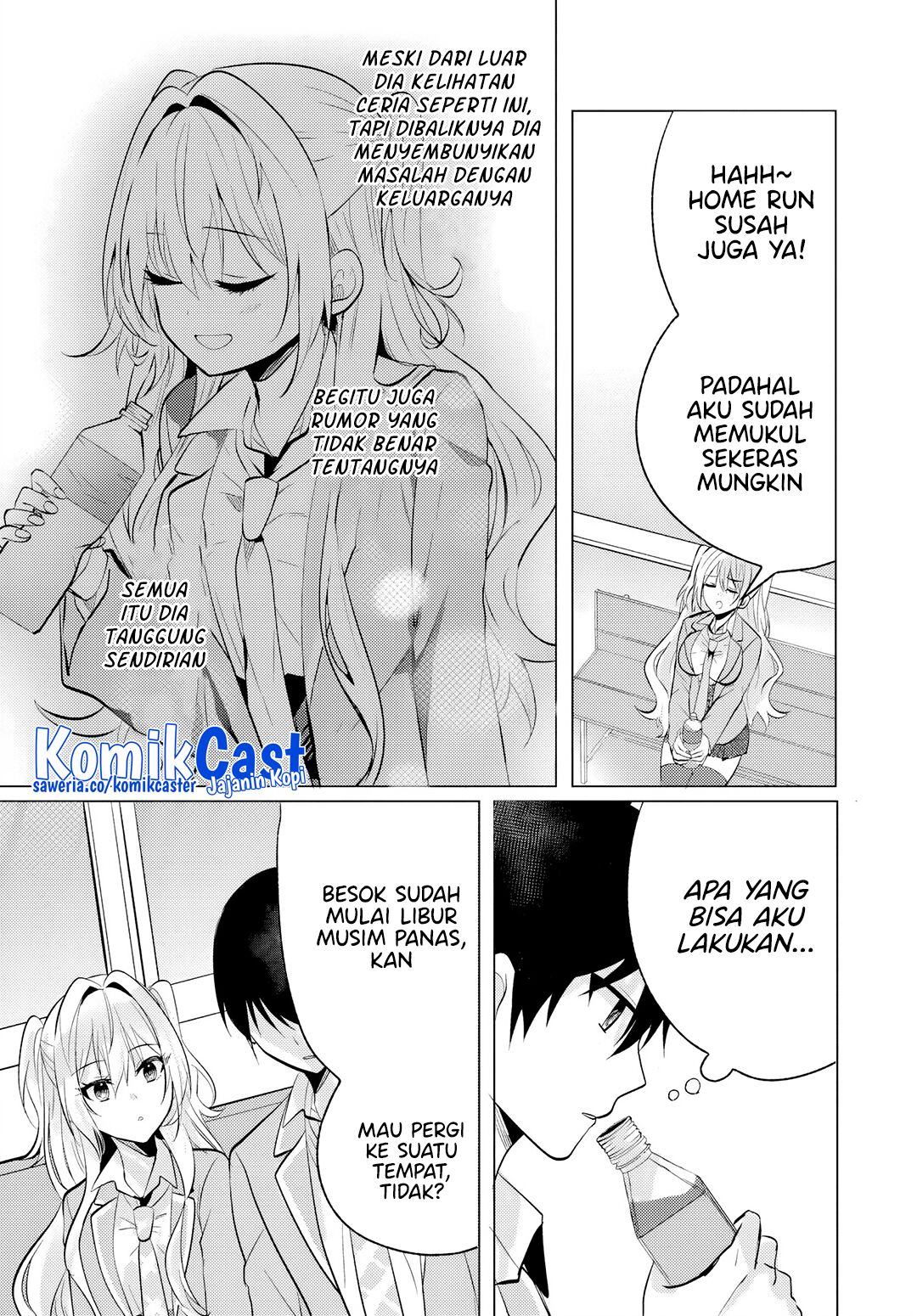 Houkago, Famiresu de, Kurasu no Ano Ko to Chapter 6.2 - halaman 9