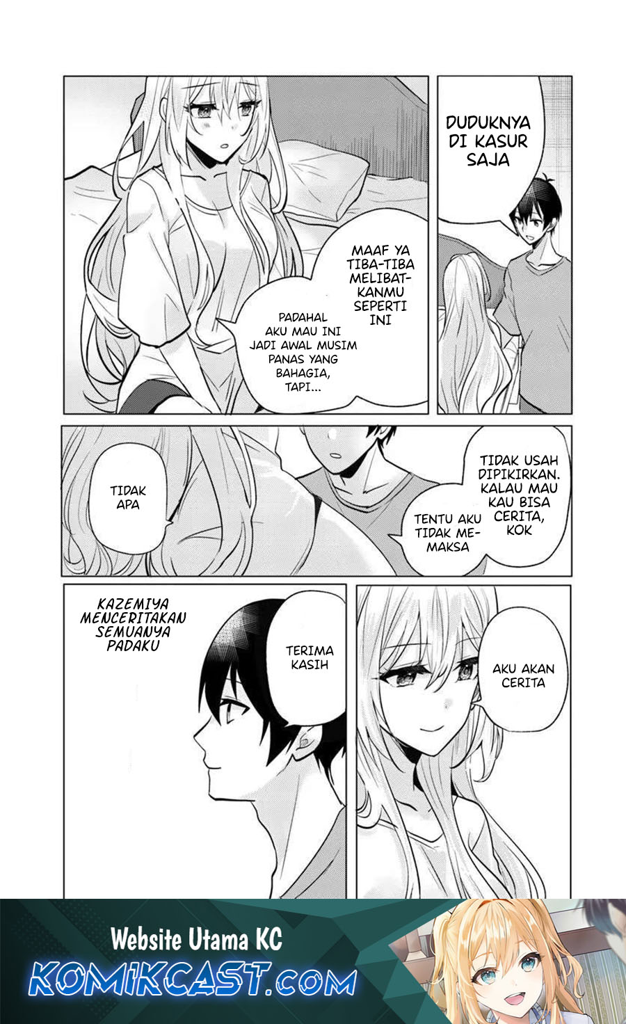 Houkago, Famiresu de, Kurasu no Ano Ko to Chapter 7.2 - halaman 1