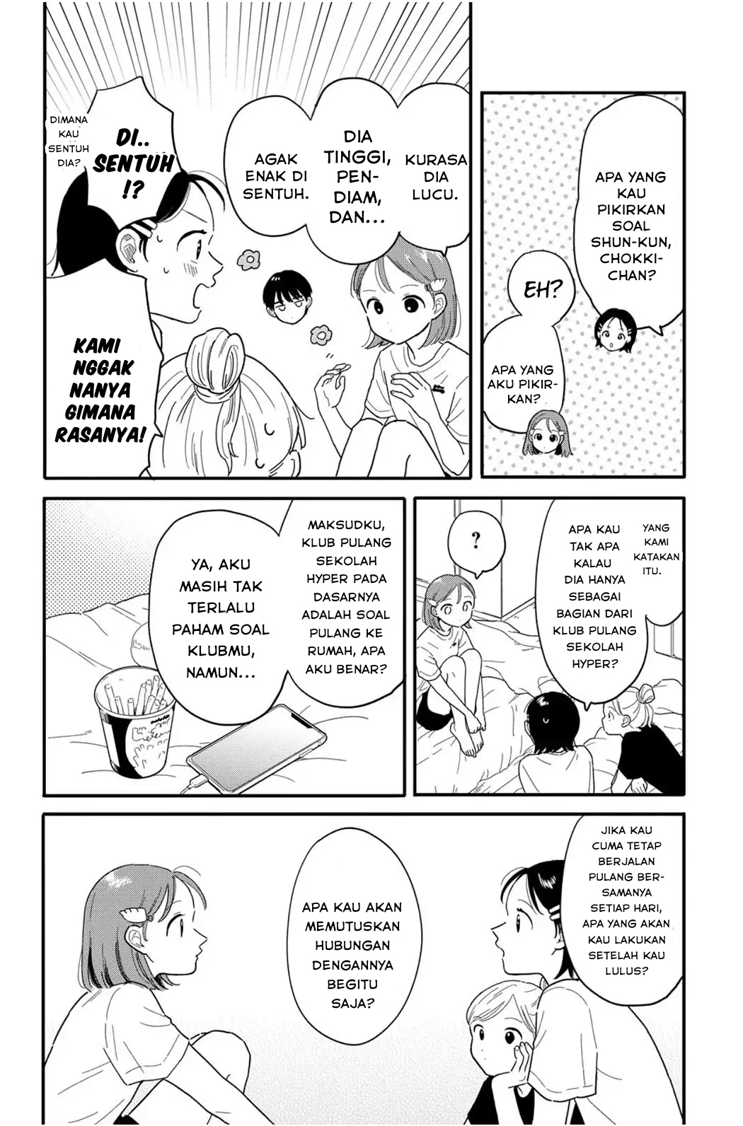 Houkago Kitaku Biyori Chapter 19 - halaman 8