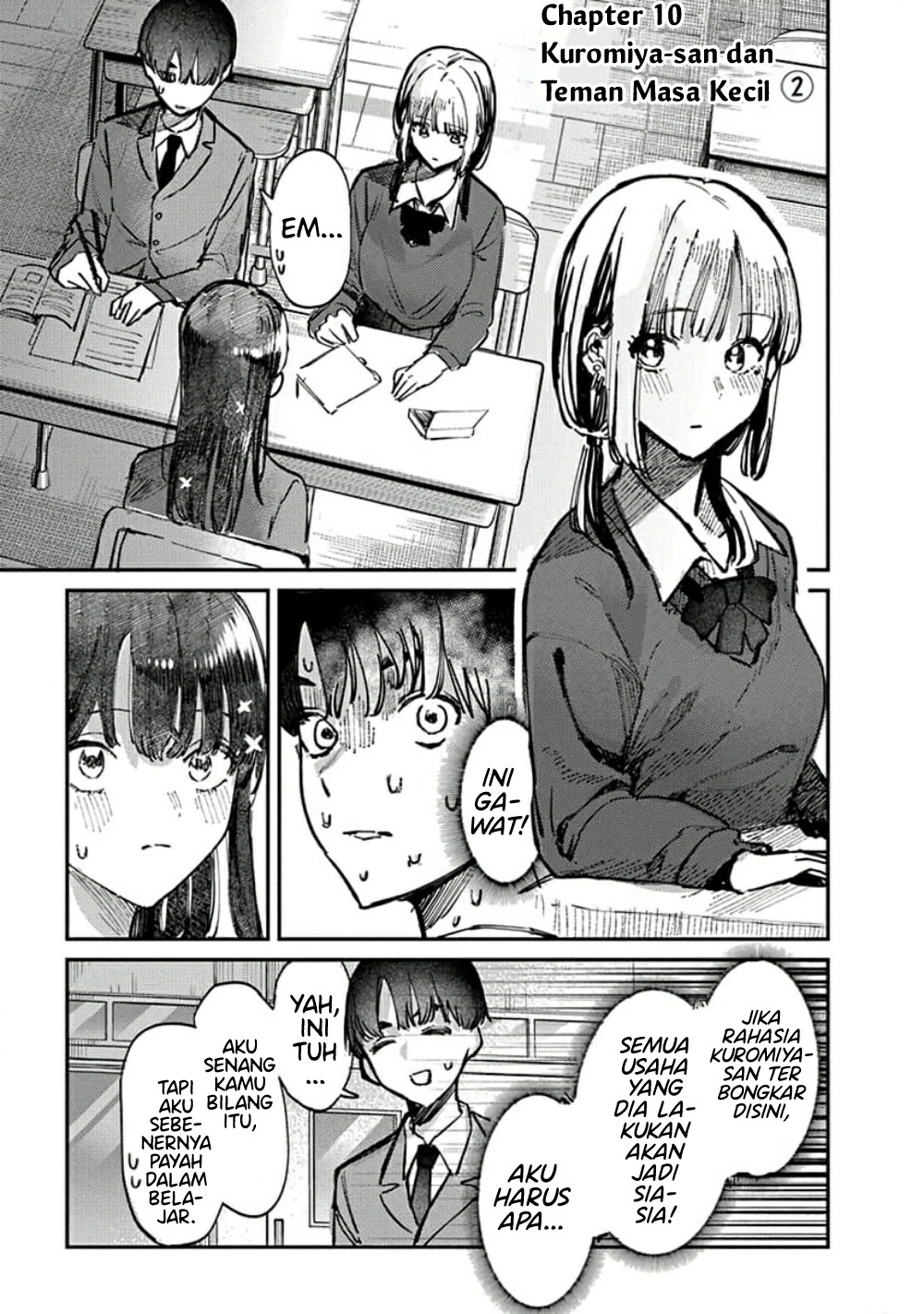 Houkago no Idol ni wa Himitsu ga Aru Chapter 10 - halaman 1