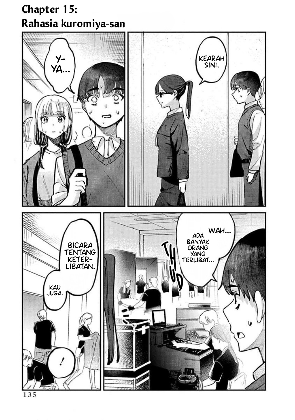 Houkago no Idol ni wa Himitsu ga Aru Chapter 15 - halaman 1
