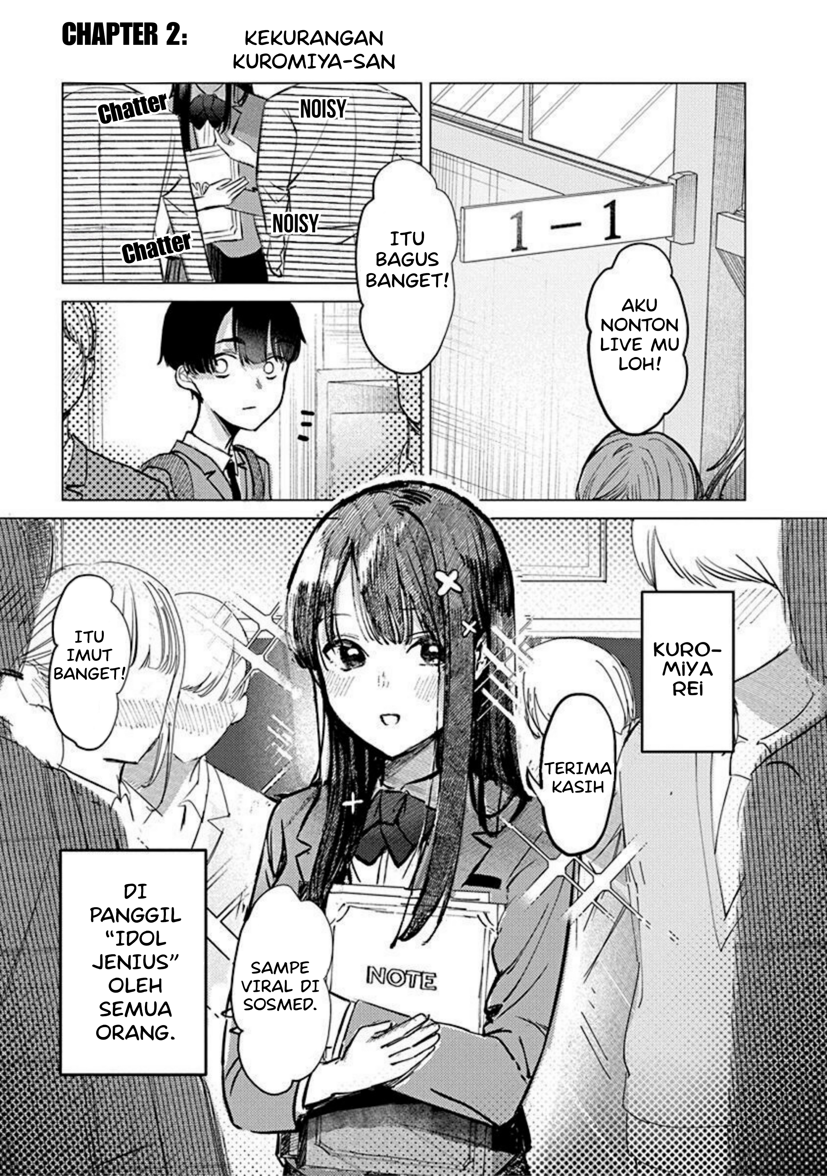 Houkago no Idol ni wa Himitsu ga Aru Chapter 2 - halaman 2