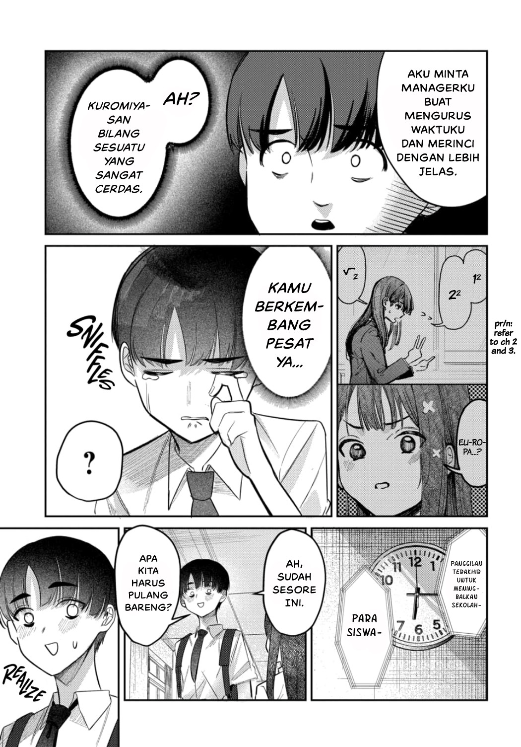 Houkago no Idol ni wa Himitsu ga Aru Chapter 22 - halaman 7