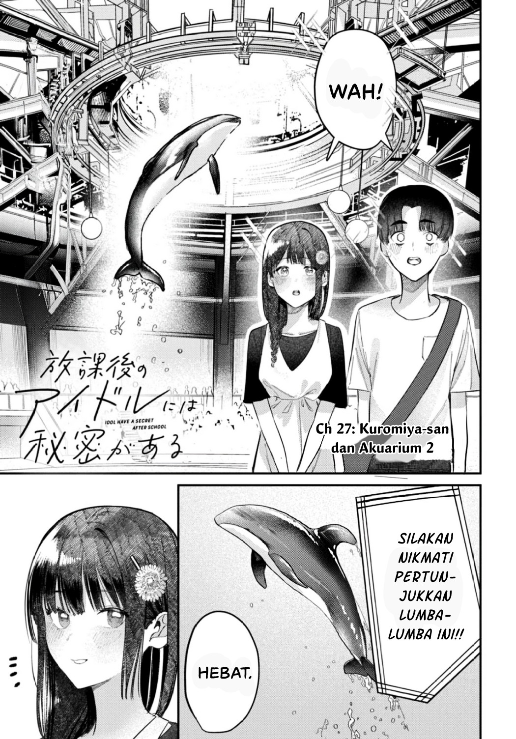 Houkago no Idol ni wa Himitsu ga Aru Chapter 27 - halaman 1