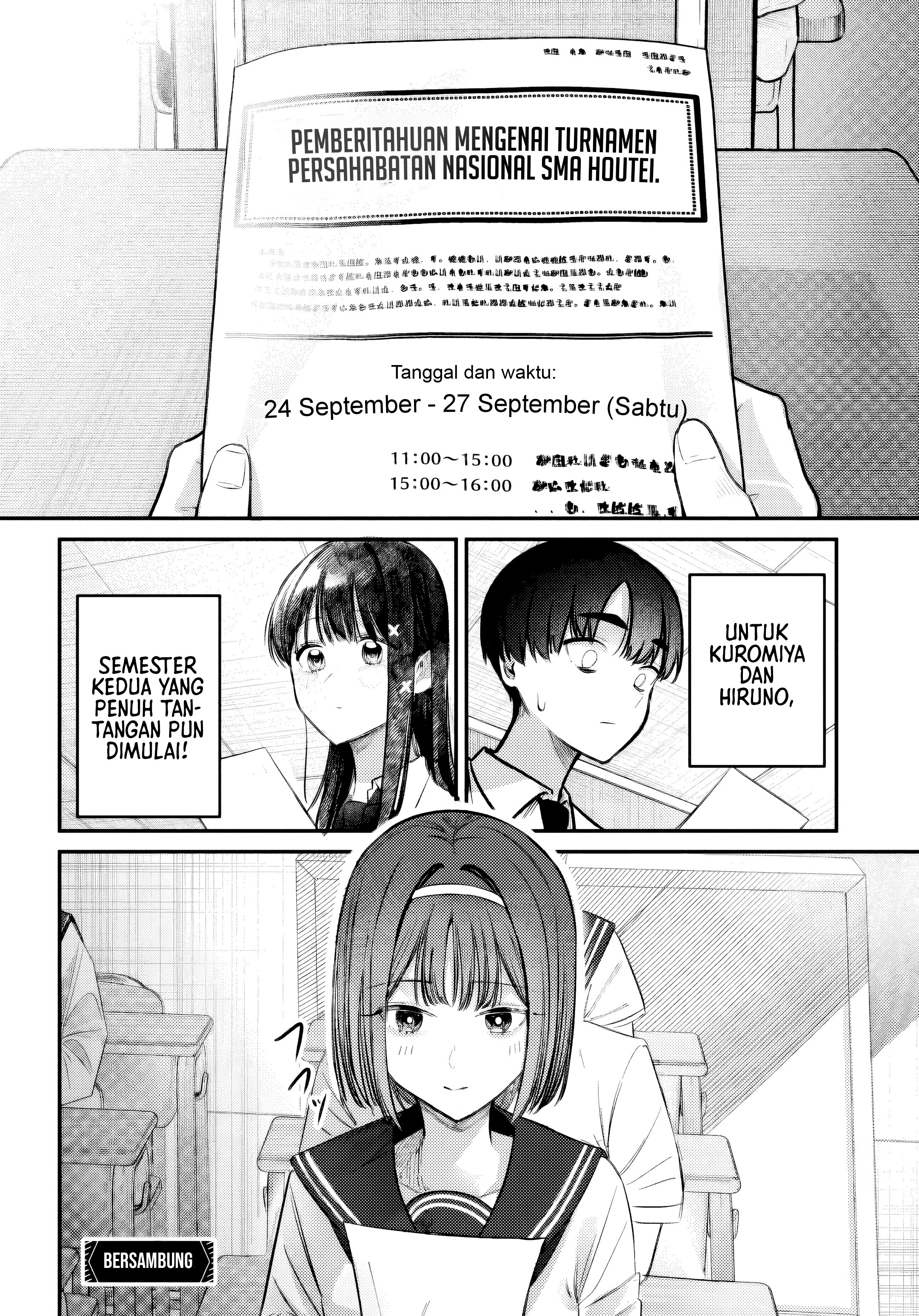 Houkago no Idol ni wa Himitsu ga Aru Chapter 34 - halaman 17