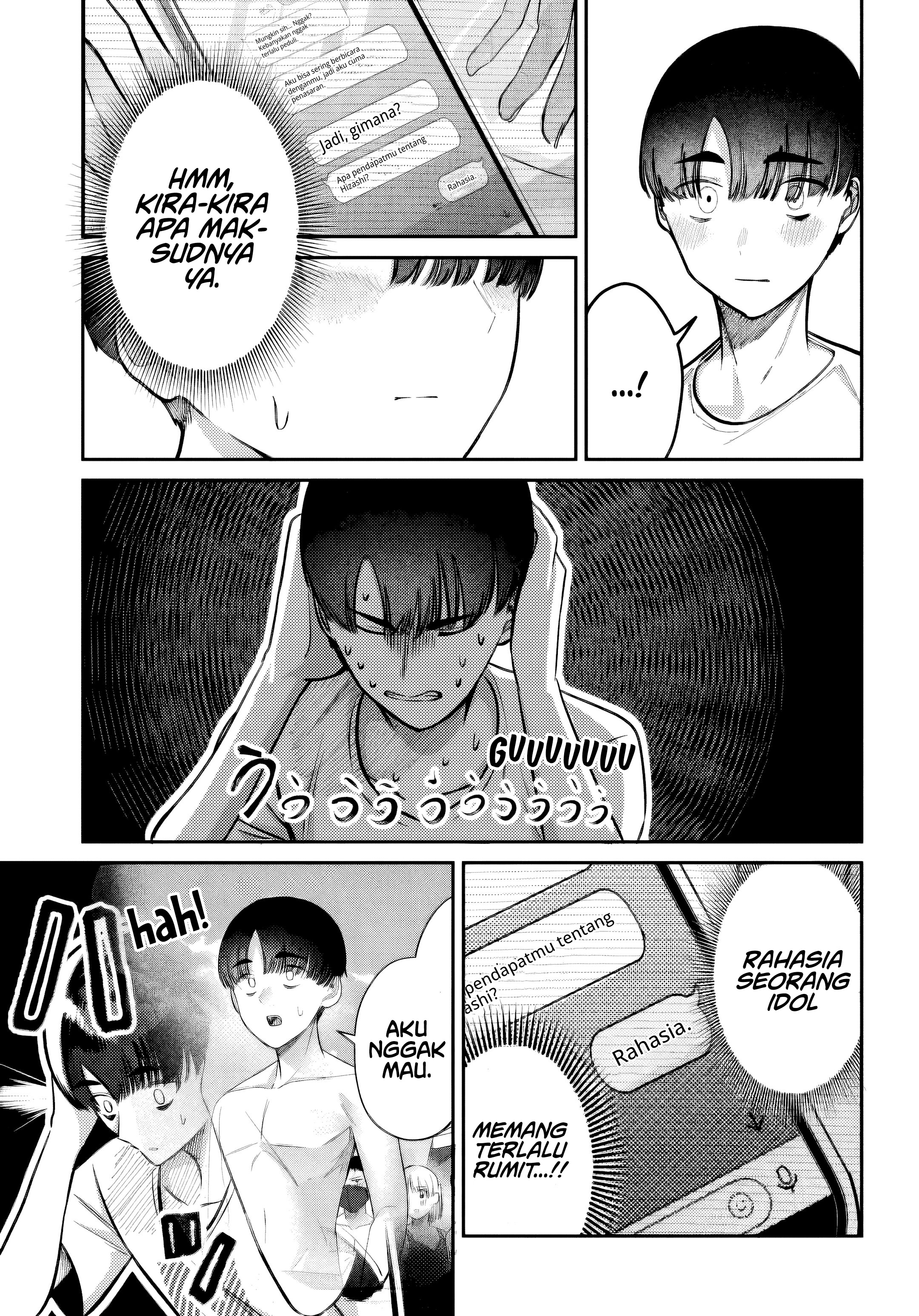 Houkago no Idol ni wa Himitsu ga Aru Chapter 34 - halaman 4