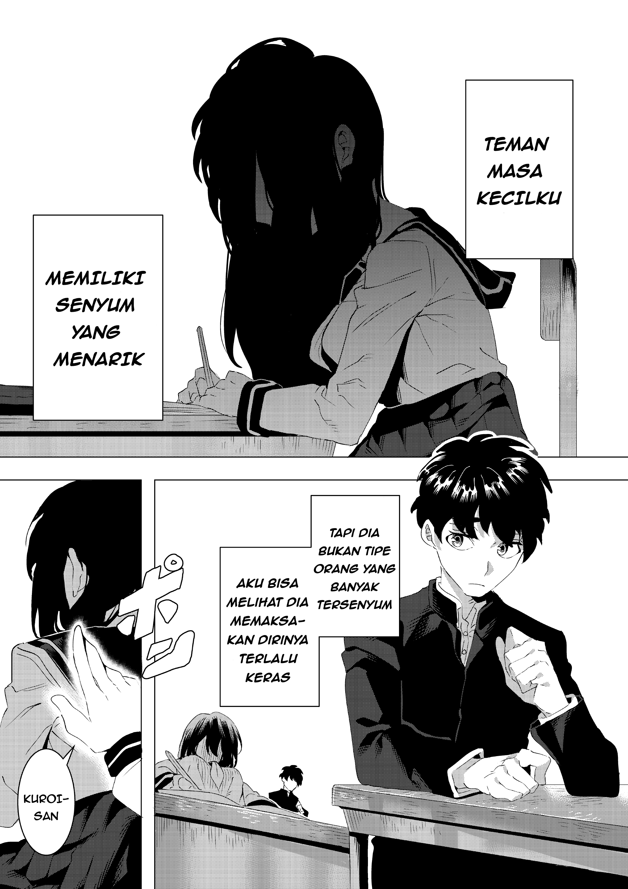 Houkago no Kuroi-san Chapter 1 - halaman 1