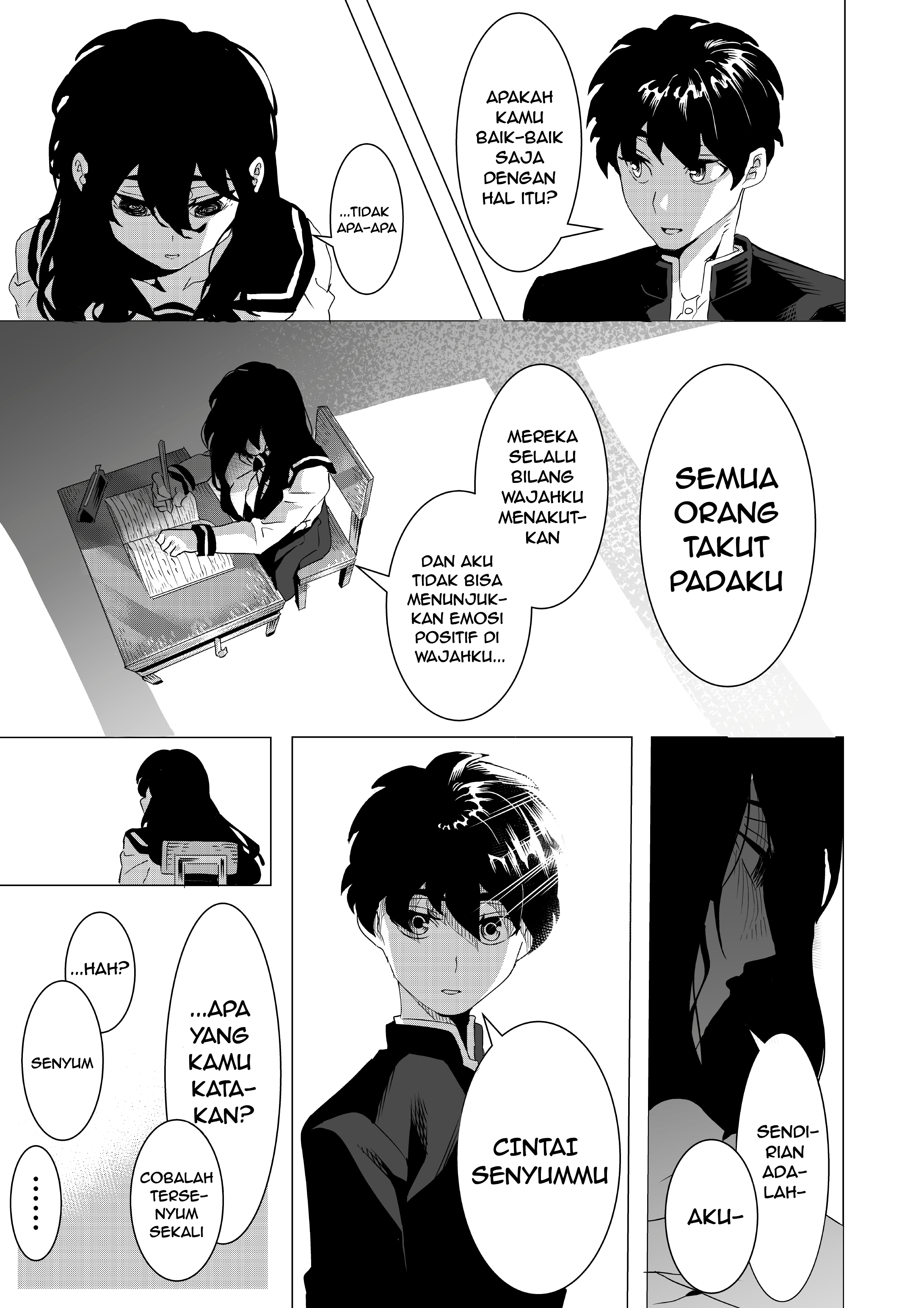 Houkago no Kuroi-san Chapter 1 - halaman 3