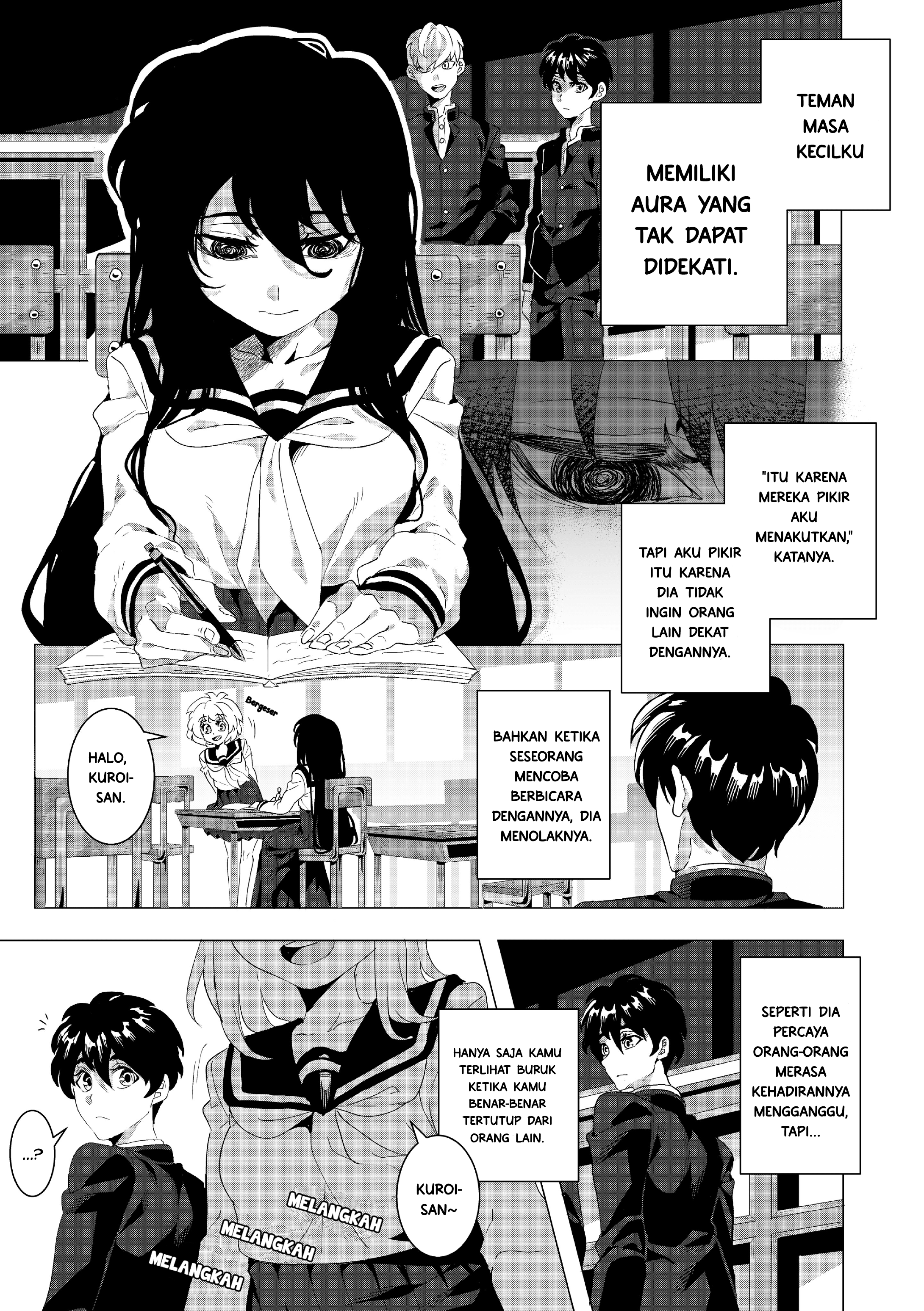 Houkago no Kuroi-san Chapter 3 - halaman 1