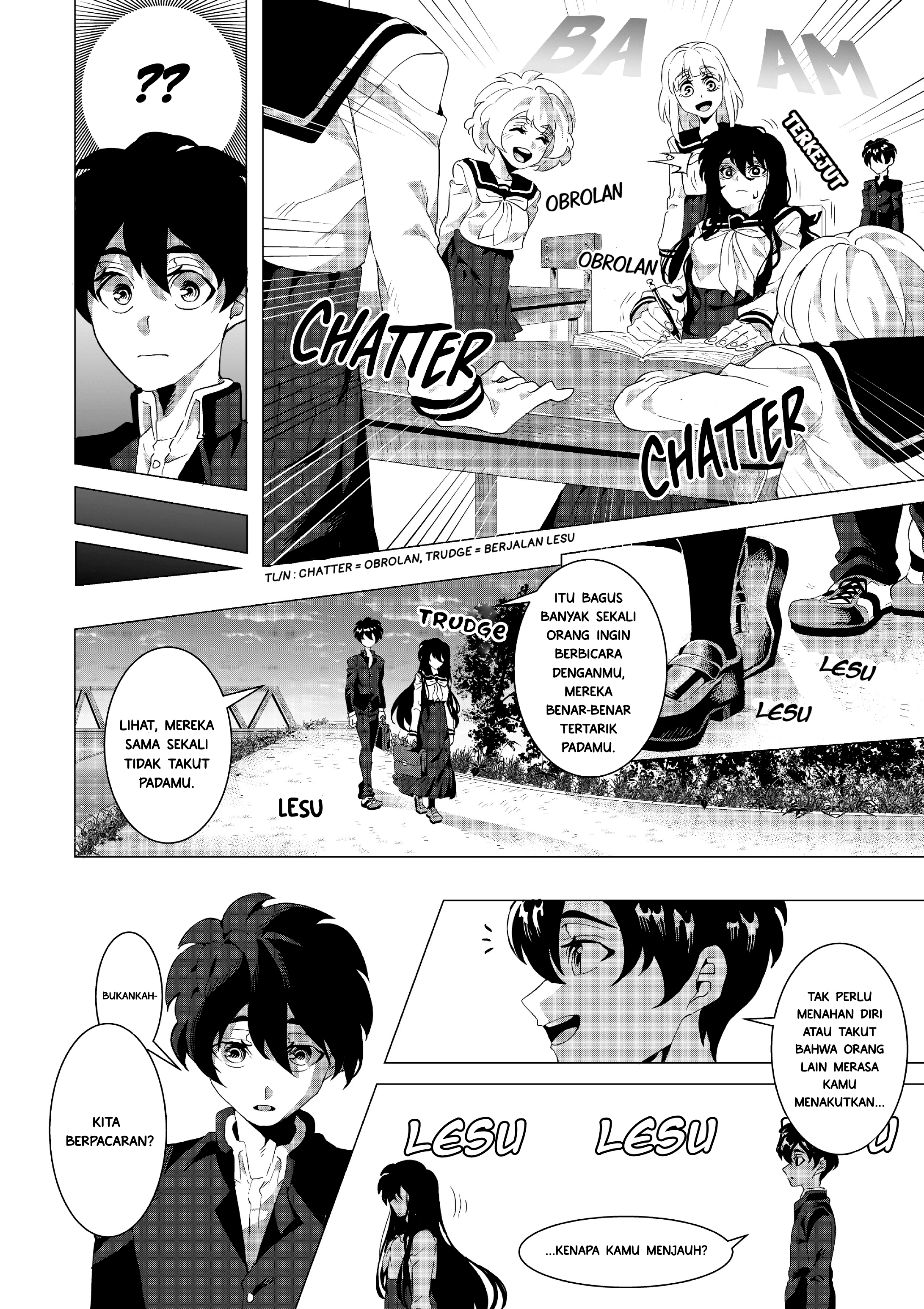 Houkago no Kuroi-san Chapter 3 - halaman 2