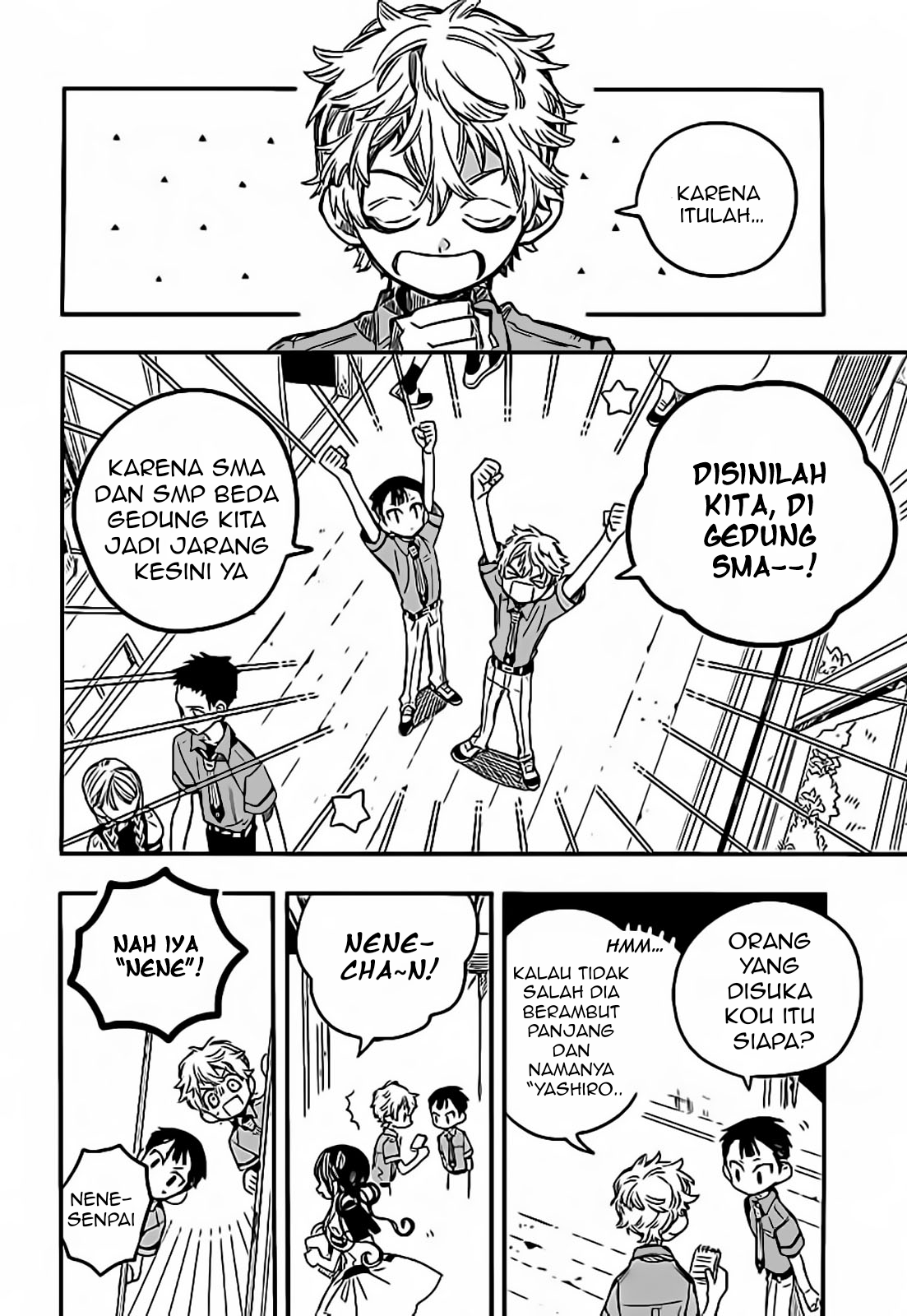 Houkago Shounen Hanako-kun Chapter 10 - halaman 4