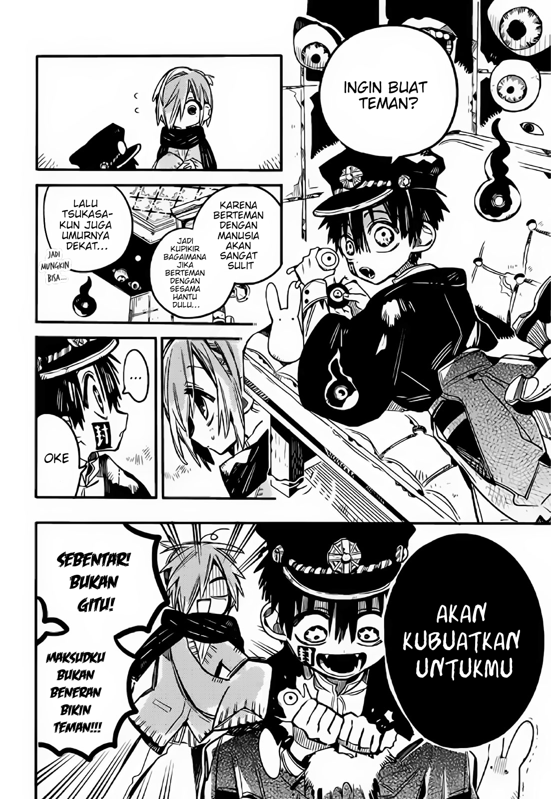 Houkago Shounen Hanako-kun Chapter 12 - halaman 8