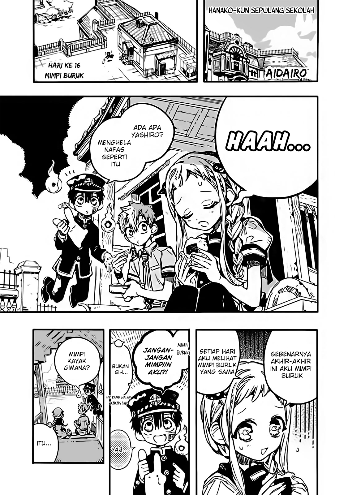 Houkago Shounen Hanako-kun Chapter 16 - halaman 3