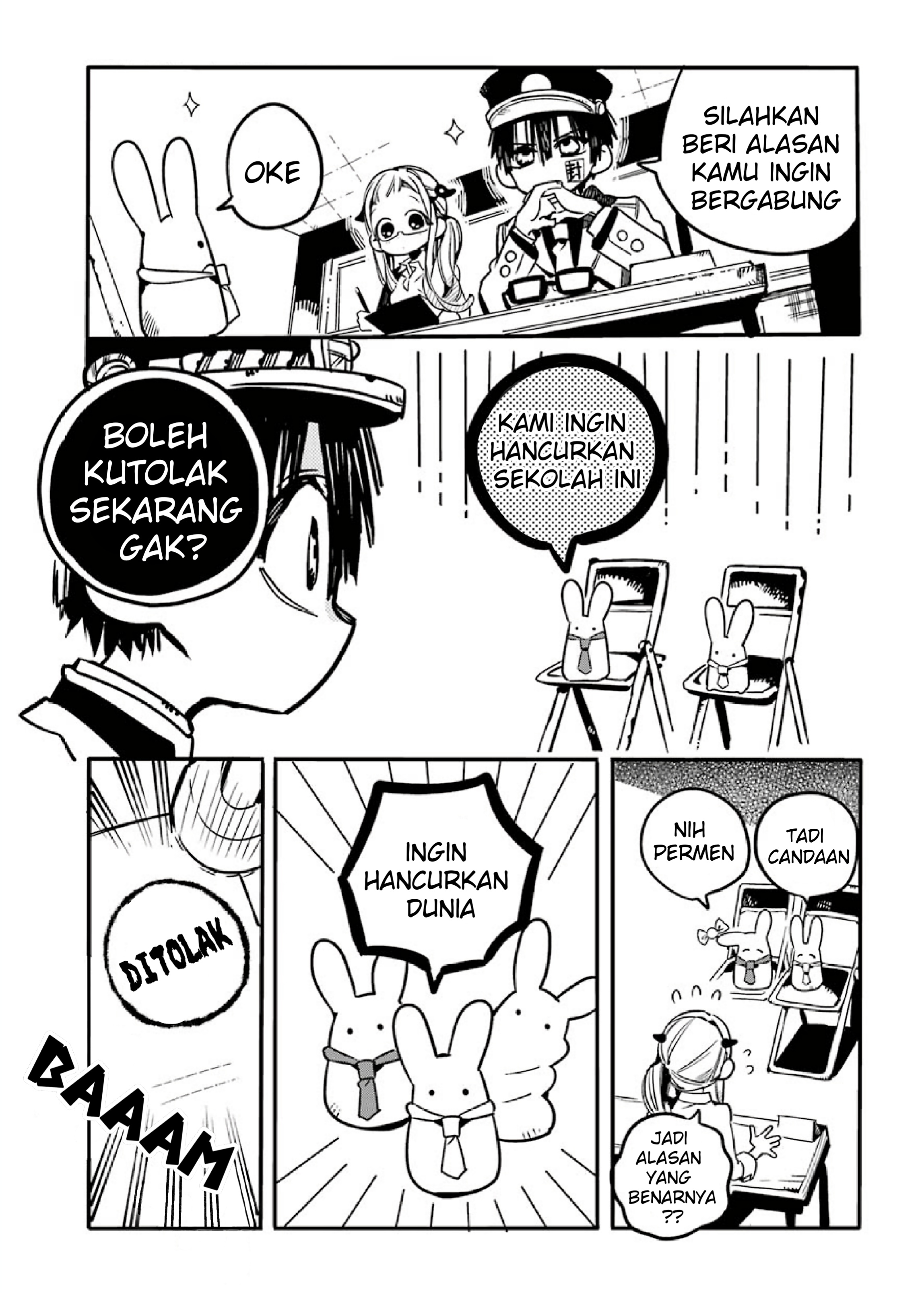 Houkago Shounen Hanako-kun Chapter 3 - halaman 7