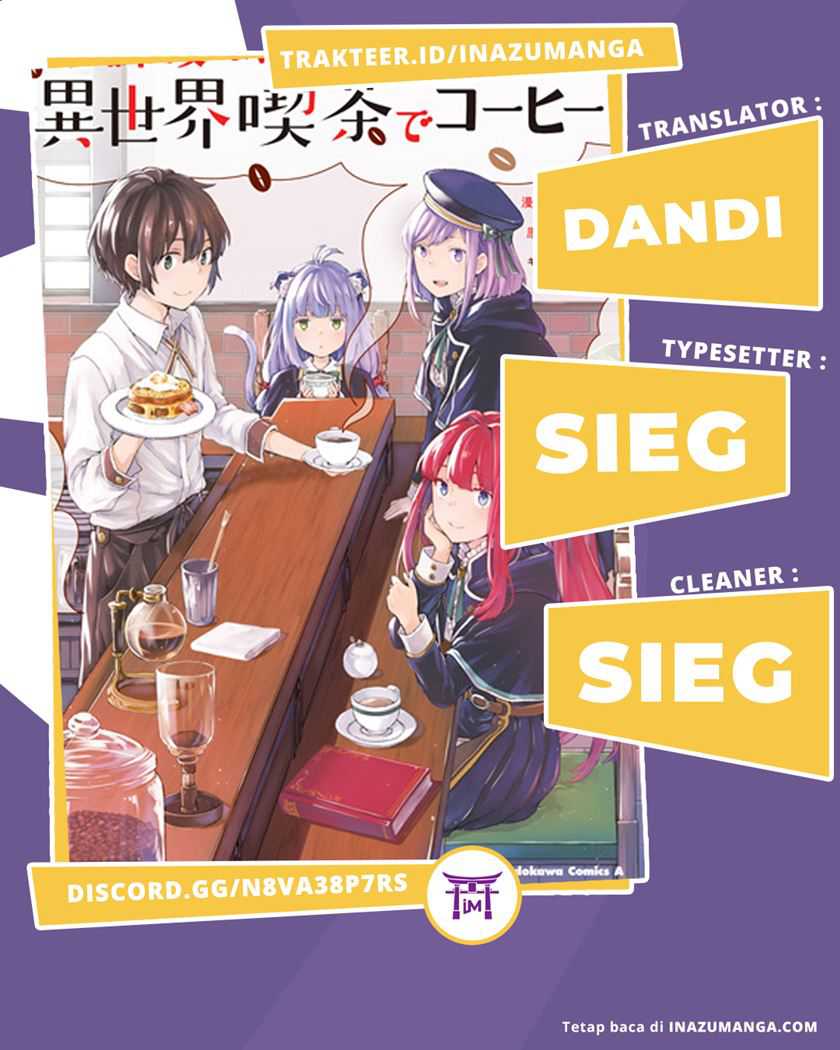 Houkago wa, Isekai Kissa de Coffee wo Chapter 3 - halaman 1