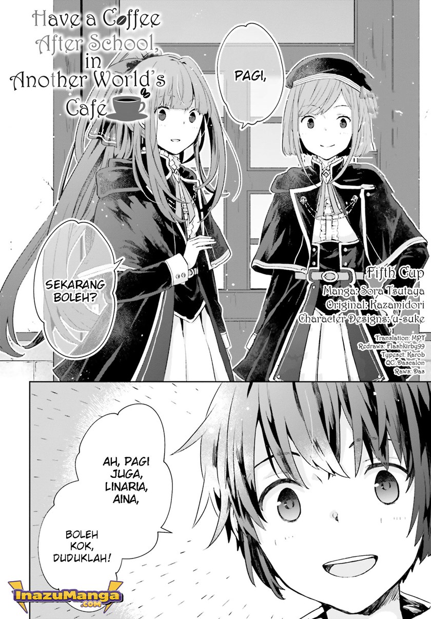 Houkago wa, Isekai Kissa de Coffee wo Chapter 5 - halaman 3