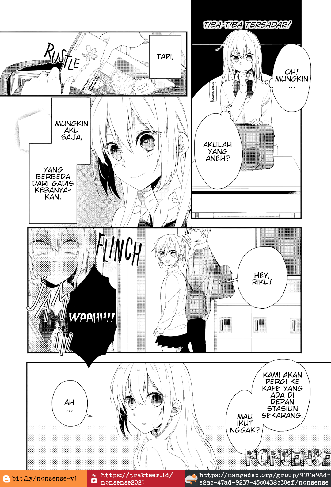 Houkago wa Kissaten de Chapter 1 - halaman 10