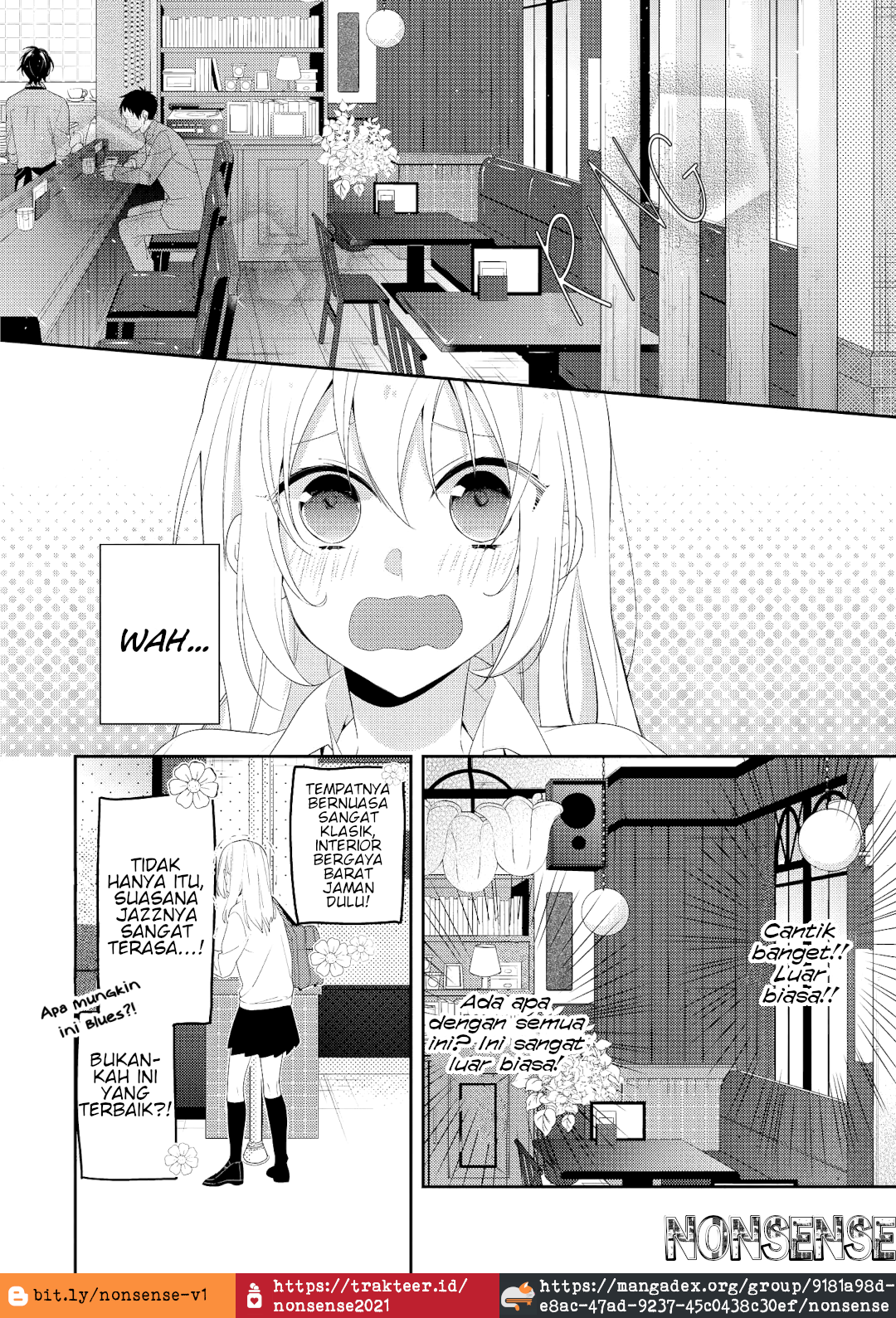 Houkago wa Kissaten de Chapter 1 - halaman 14