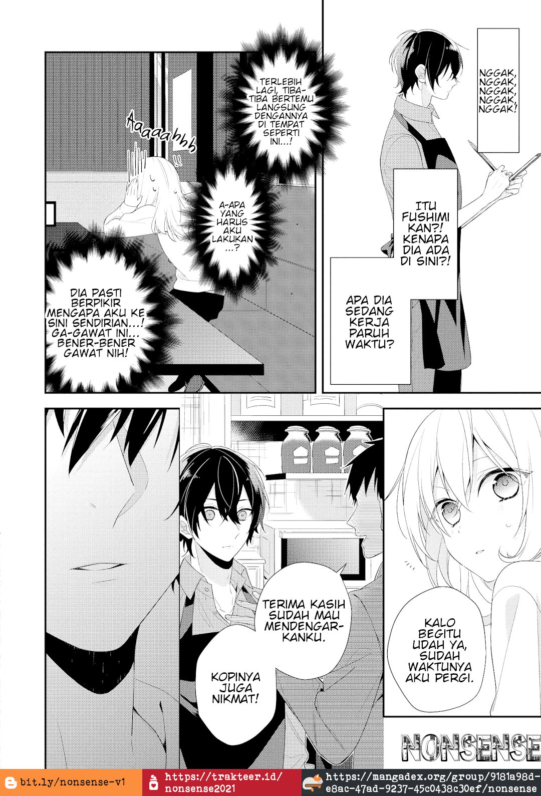 Houkago wa Kissaten de Chapter 1 - halaman 18