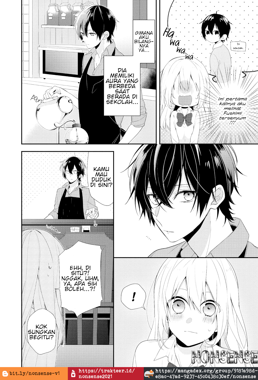 Houkago wa Kissaten de Chapter 1 - halaman 20