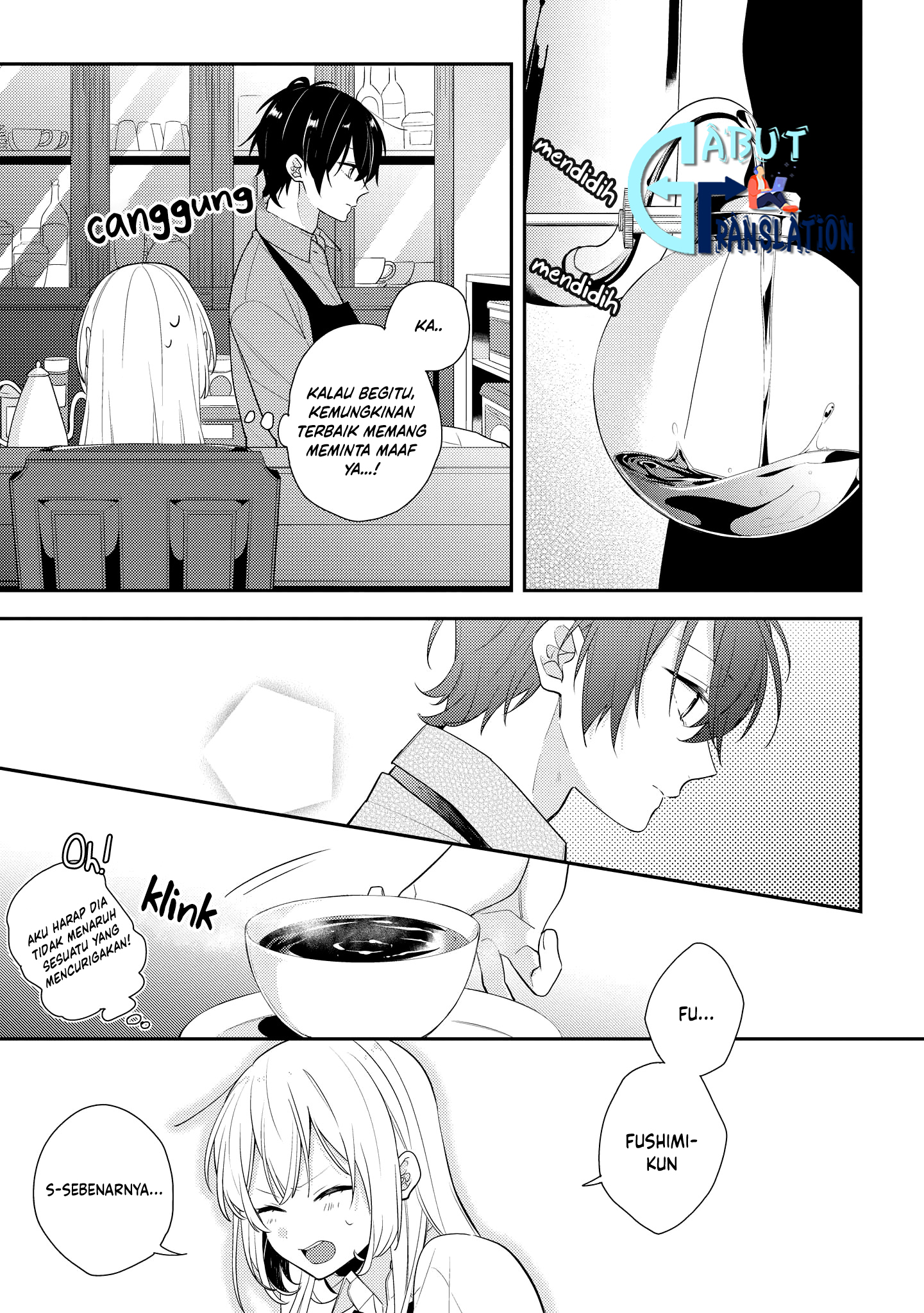 Houkago wa Kissaten de Chapter 2 - halaman 10