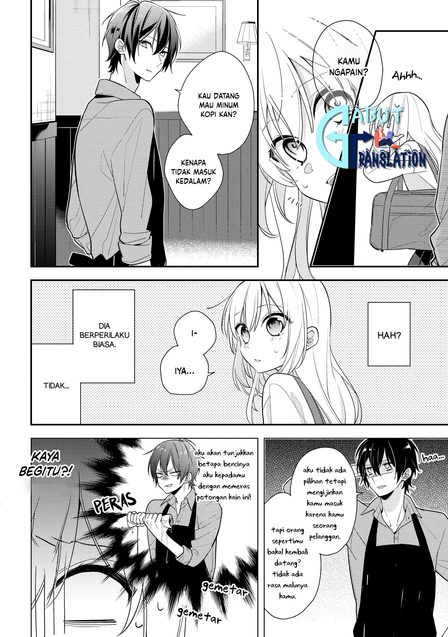Houkago wa Kissaten de Chapter 2 - halaman 9