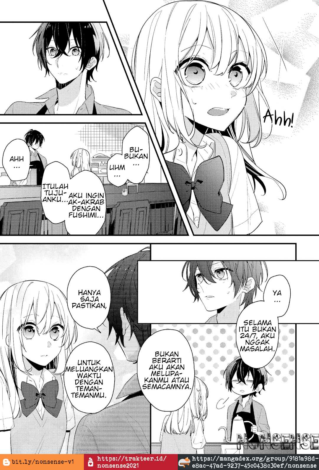 Houkago wa Kissaten de Chapter 3 - halaman 14