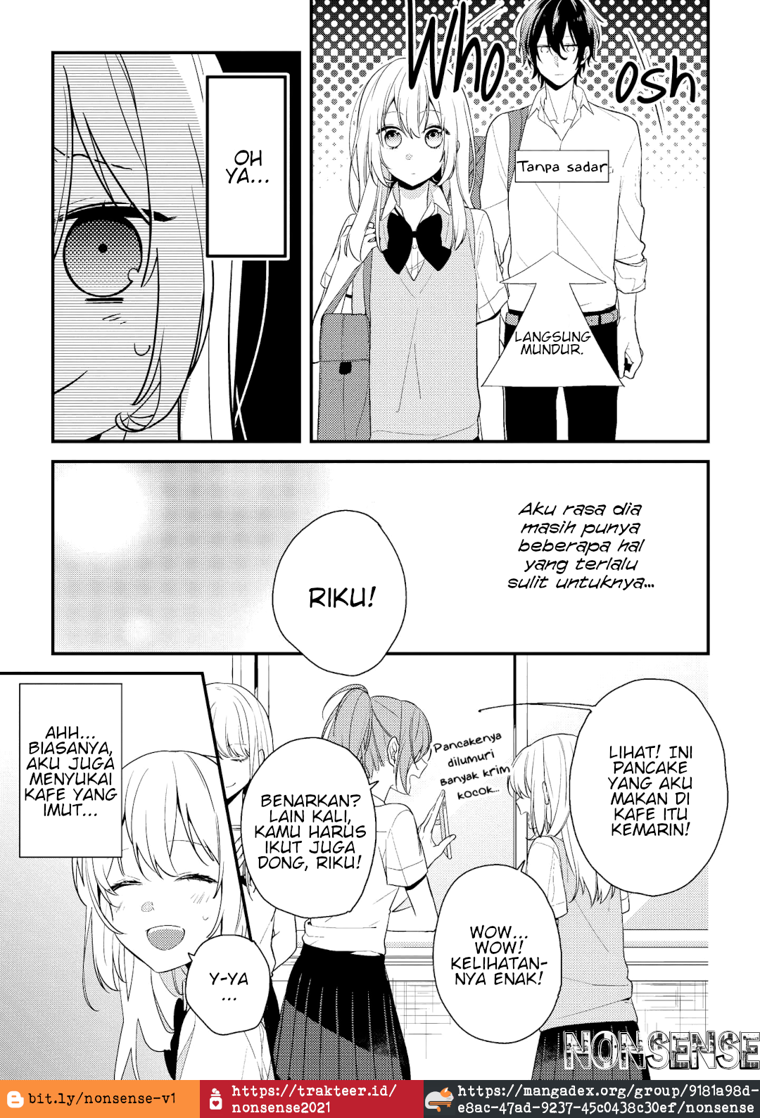 Houkago wa Kissaten de Chapter 3 - halaman 8