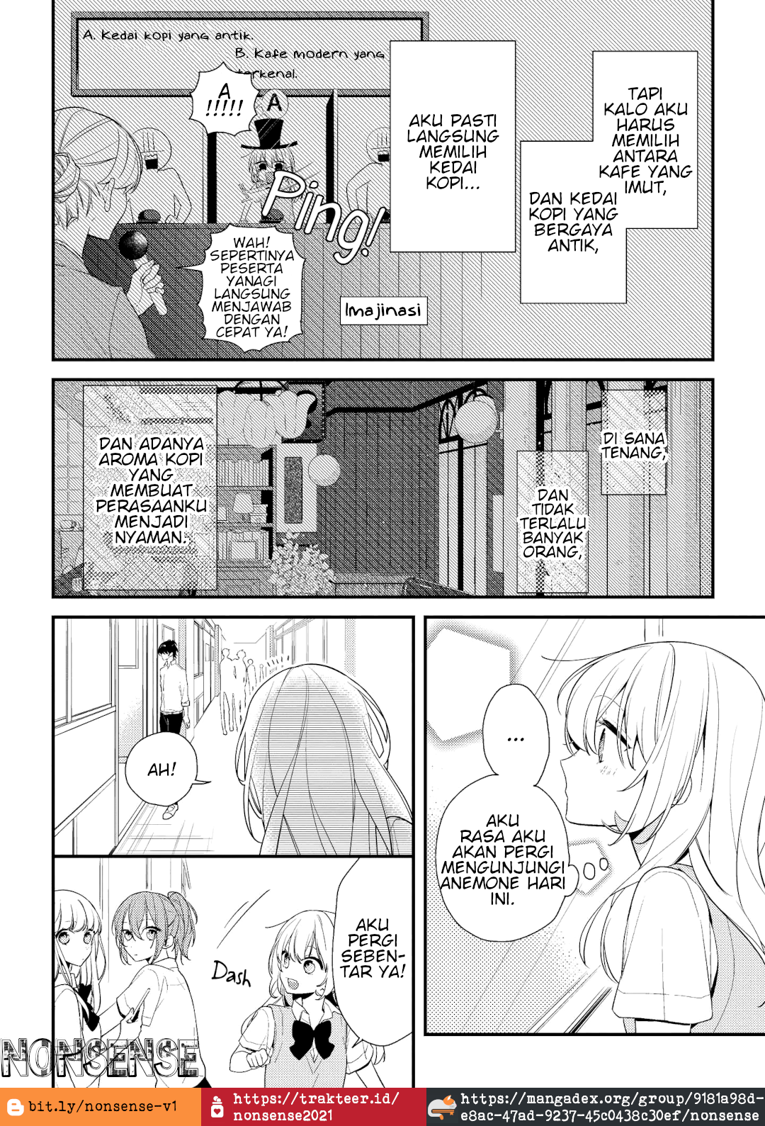 Houkago wa Kissaten de Chapter 3 - halaman 9