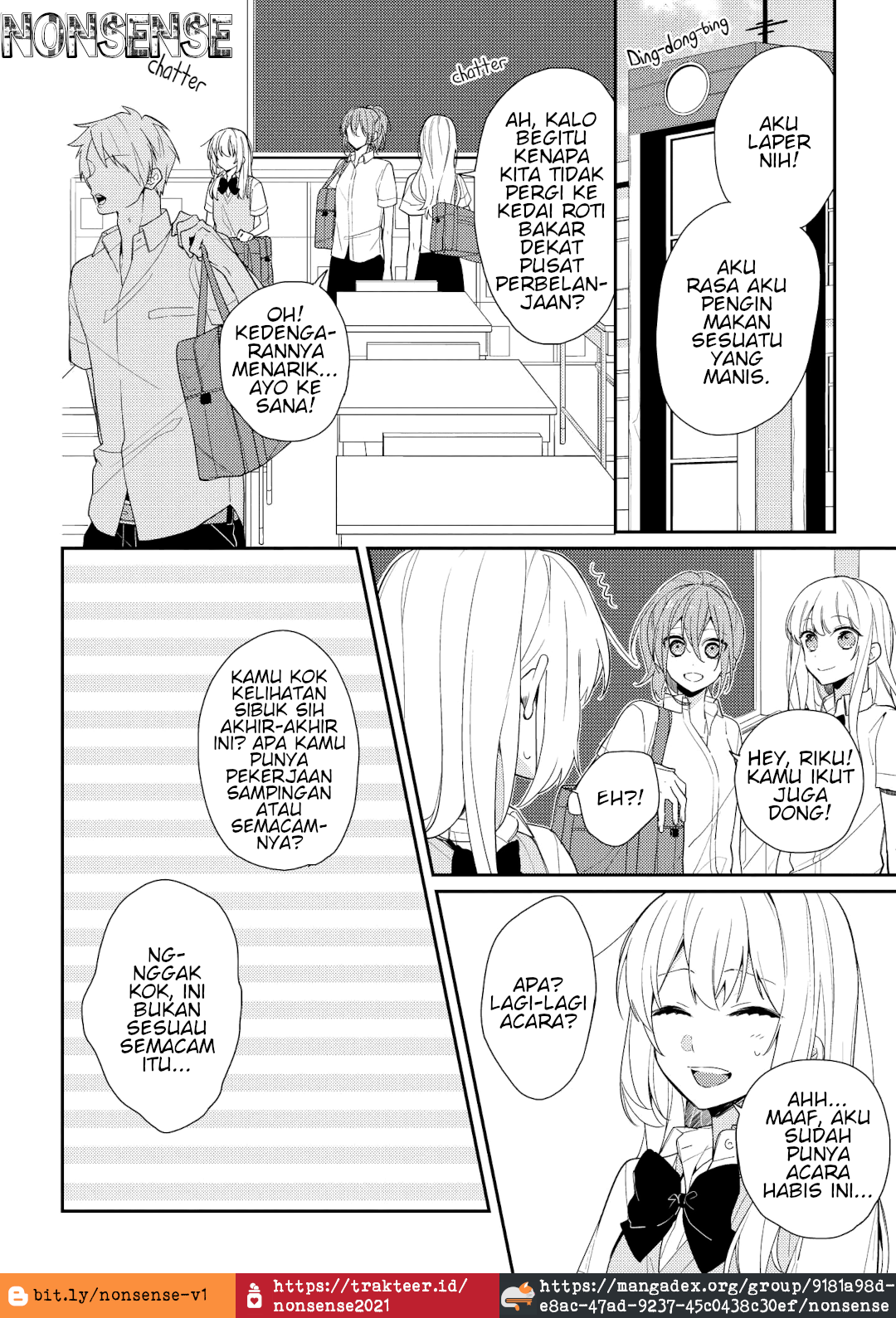 Houkago wa Kissaten de Chapter 4 - halaman 3