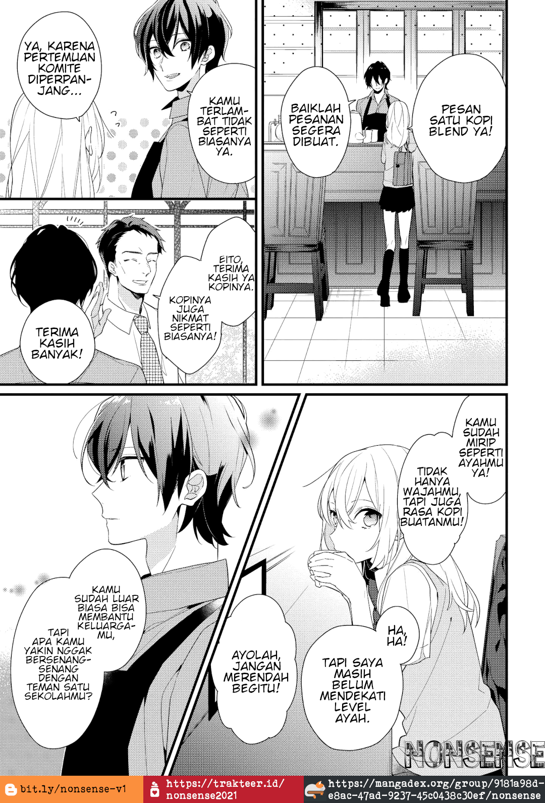 Houkago wa Kissaten de Chapter 5 - halaman 4