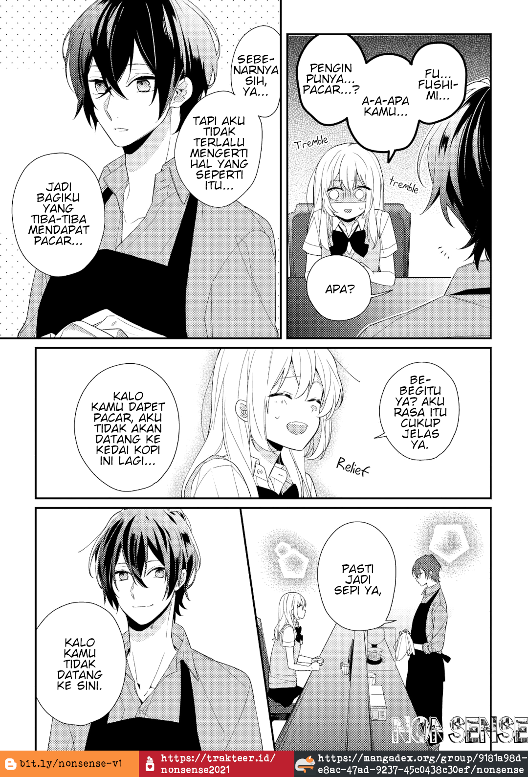 Houkago wa Kissaten de Chapter 5 - halaman 6