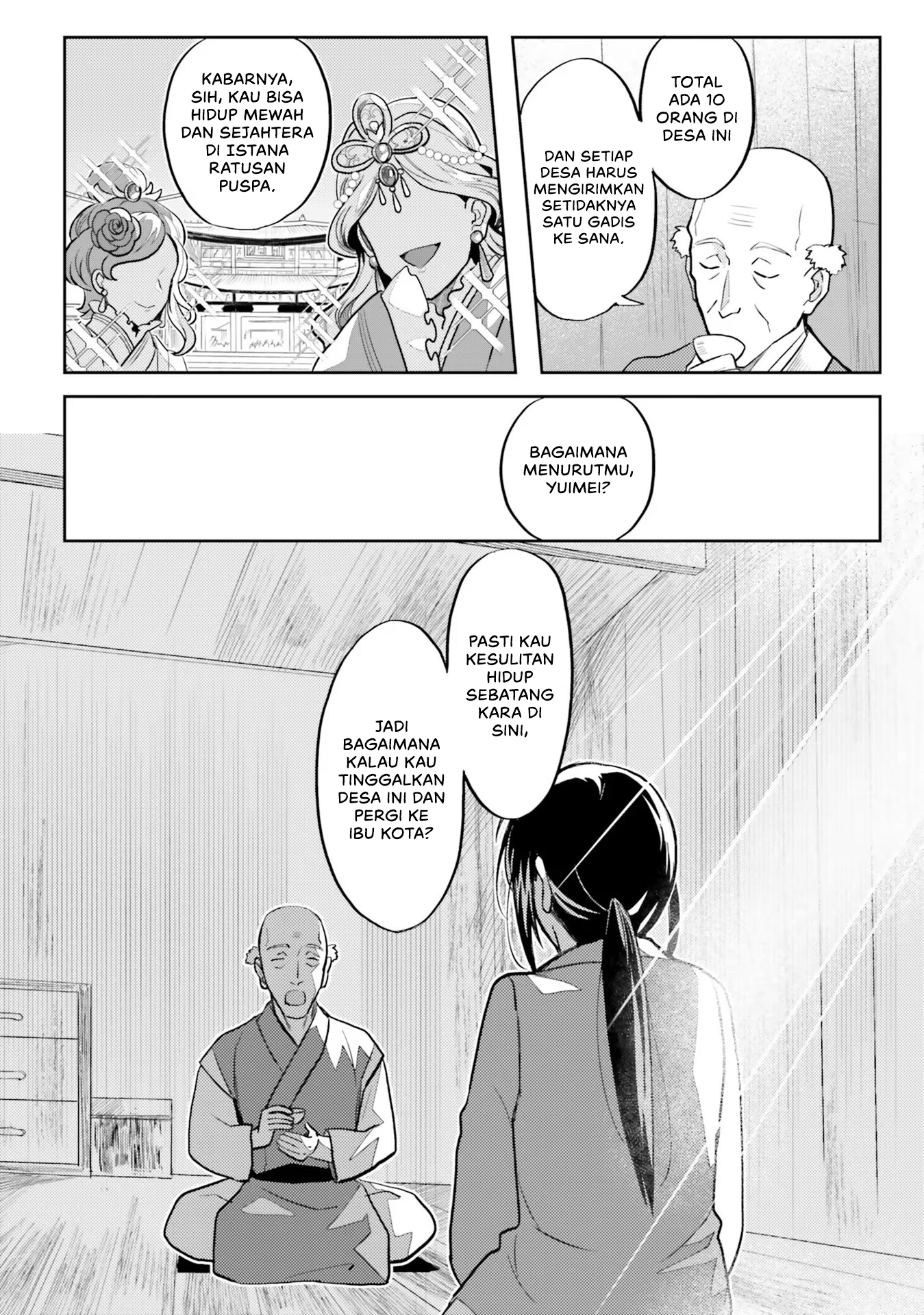 Housekeeper of the Hundred Blossom Palace Chapter 1 - halaman 10
