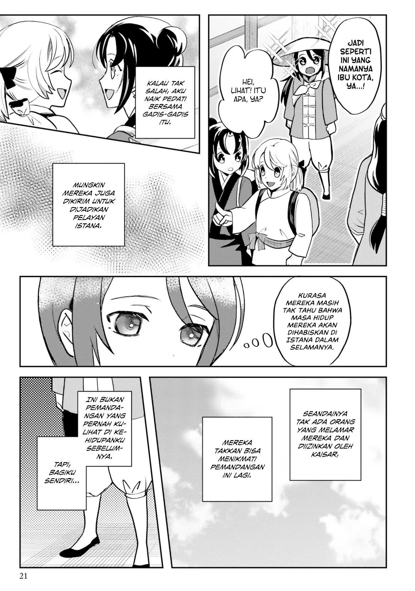 Housekeeper of the Hundred Blossom Palace Chapter 1 - halaman 21