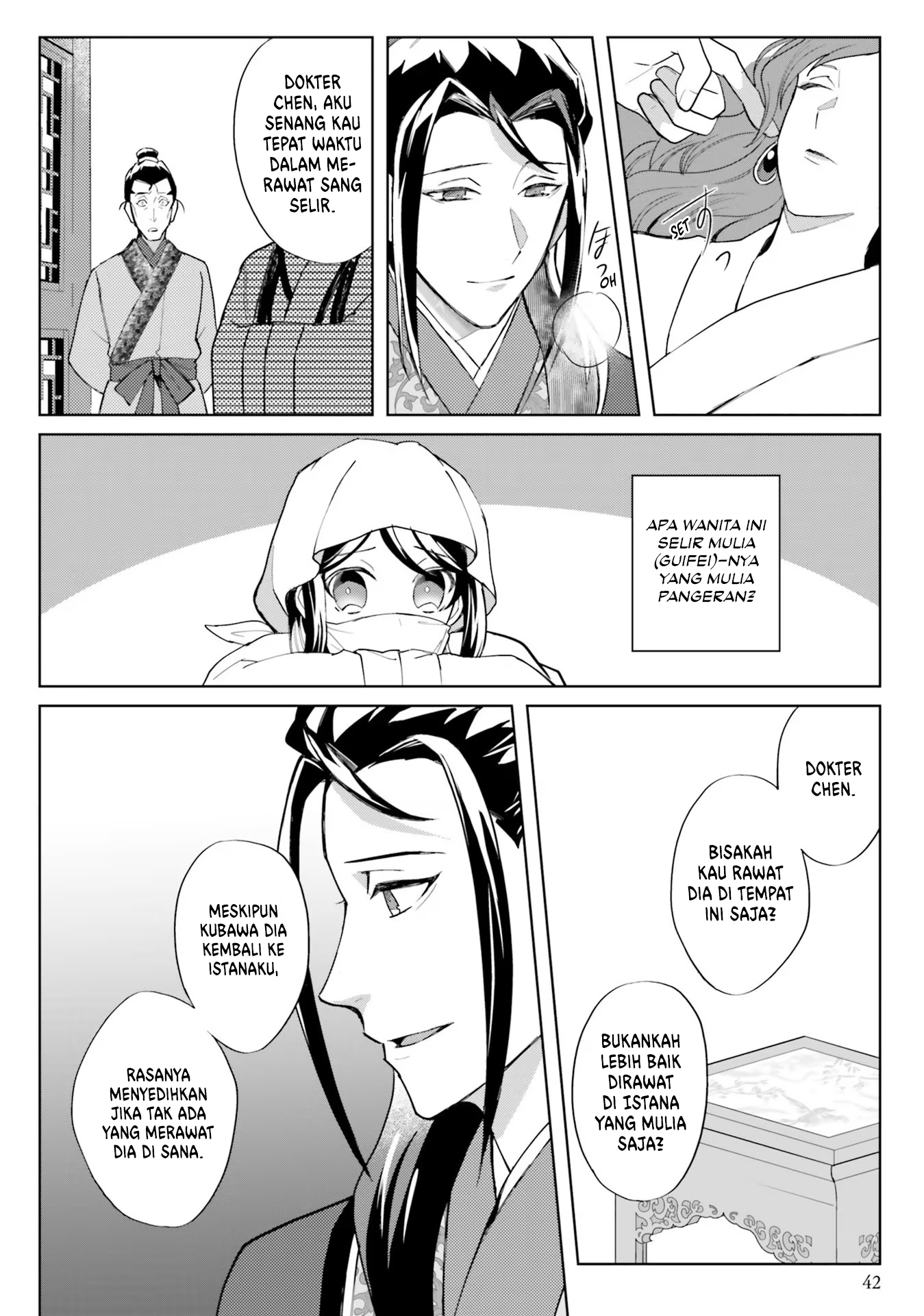 Housekeeper of the Hundred Blossom Palace Chapter 7 - halaman 9