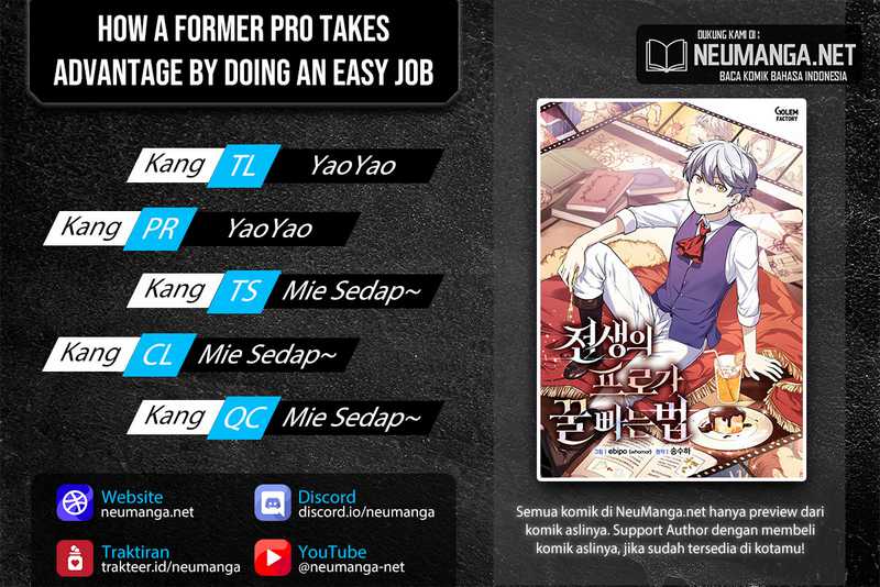 How a Former Pro Takes Advantage by Doing an Easy Job Chapter 10 - halaman 1