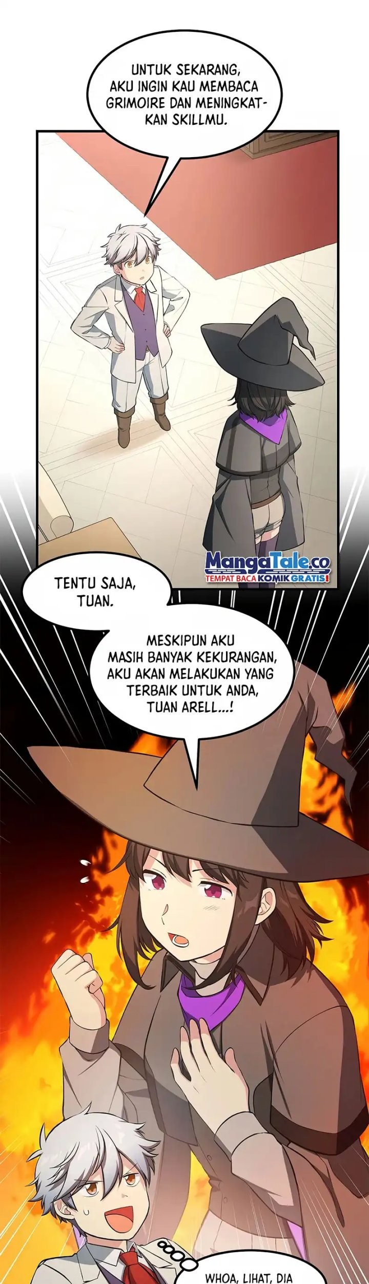 How a Former Pro Takes Advantage by Doing an Easy Job Chapter 38 - halaman 35