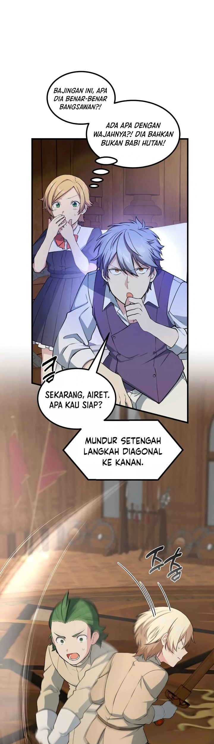 How a Former Pro Takes Advantage by Doing an Easy Job Chapter 49 - halaman 28
