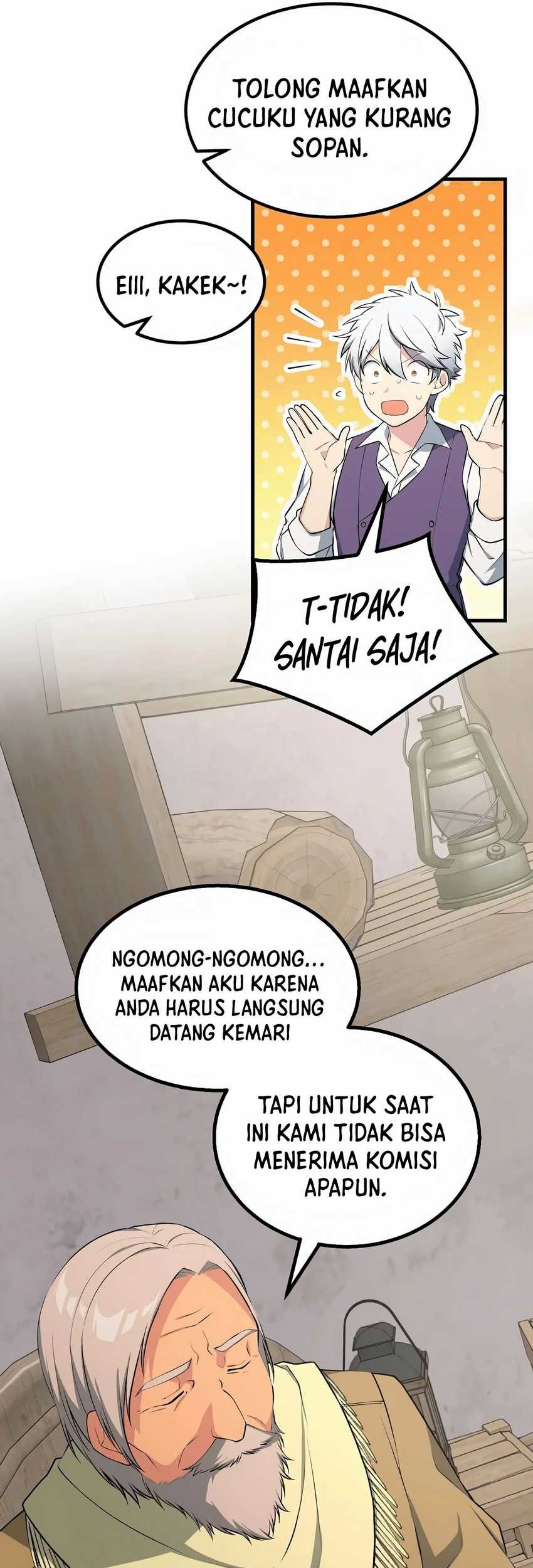 How a Former Pro Takes Advantage by Doing an Easy Job Chapter 61 - halaman 35