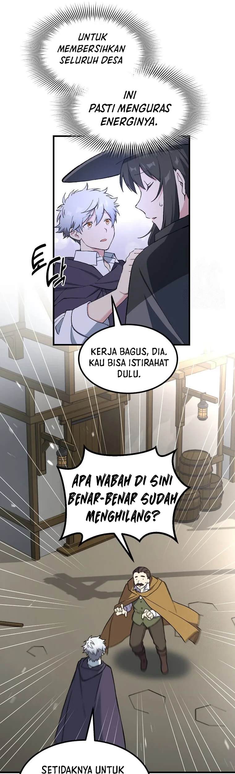 How a Former Pro Takes Advantage by Doing an Easy Job Chapter 87 - halaman 40