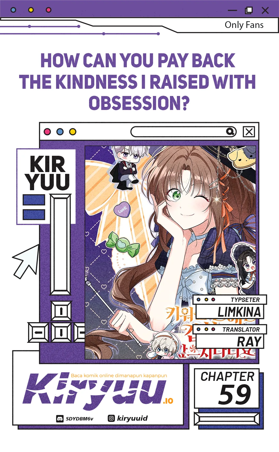 How Can You Pay Back The Kindness I Raised With Obsession? Chapter 59 - halaman 1