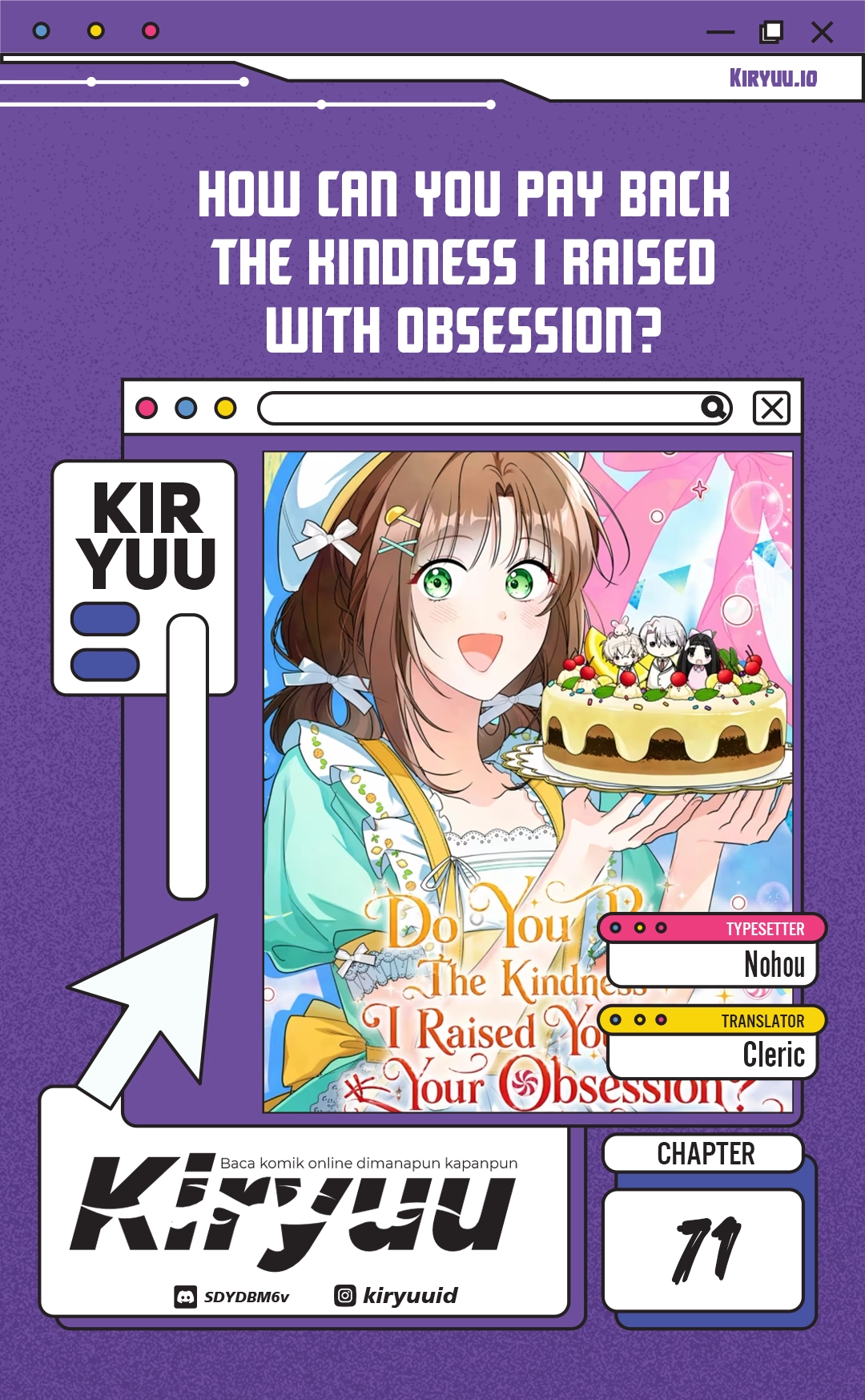 How Can You Pay Back The Kindness I Raised With Obsession? Chapter 71 - halaman 3
