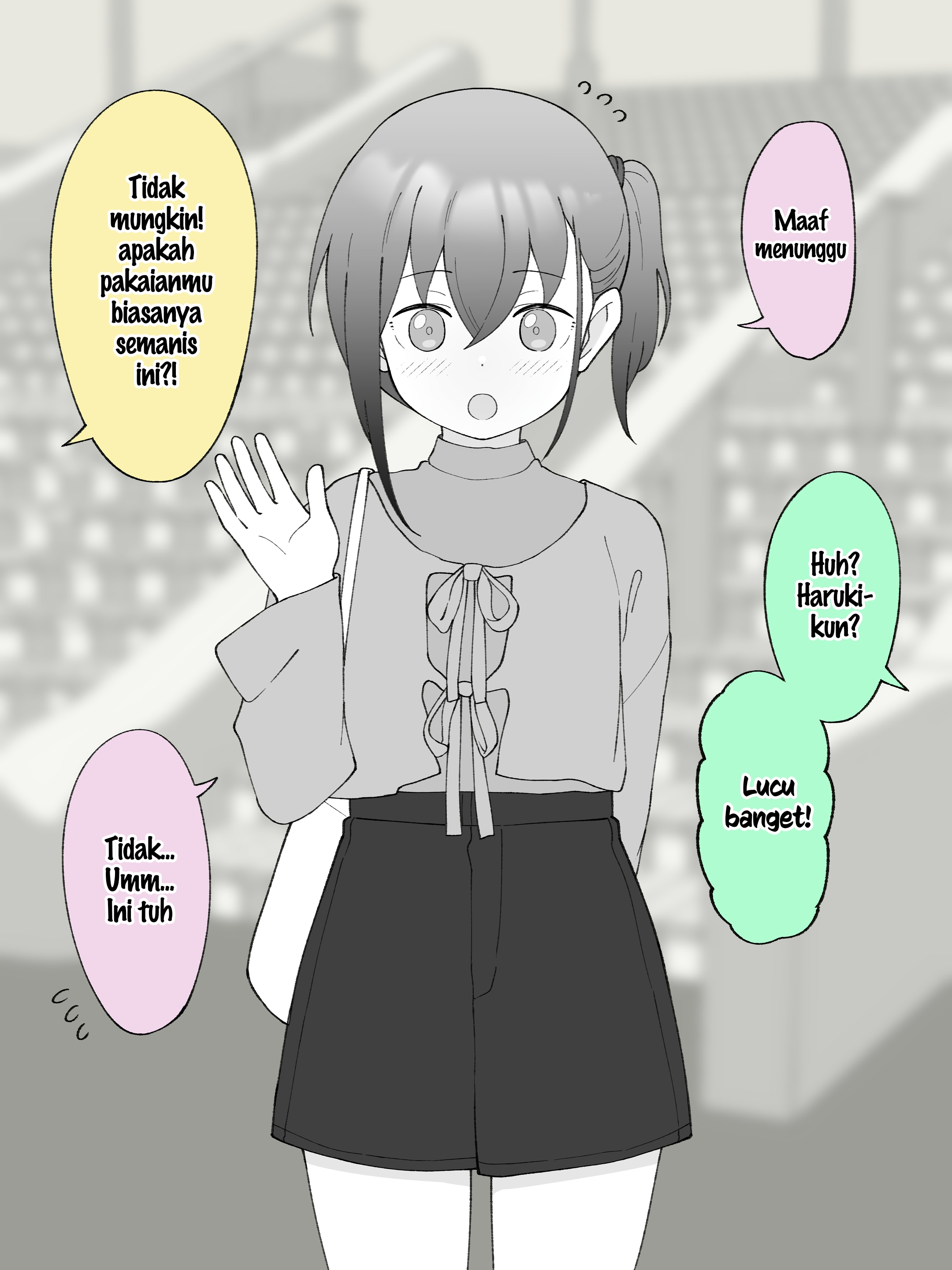 How the Little Brother Who Turned Into a Girl Became His Big Brother's Girlfriend. Chapter 100 - halaman 1