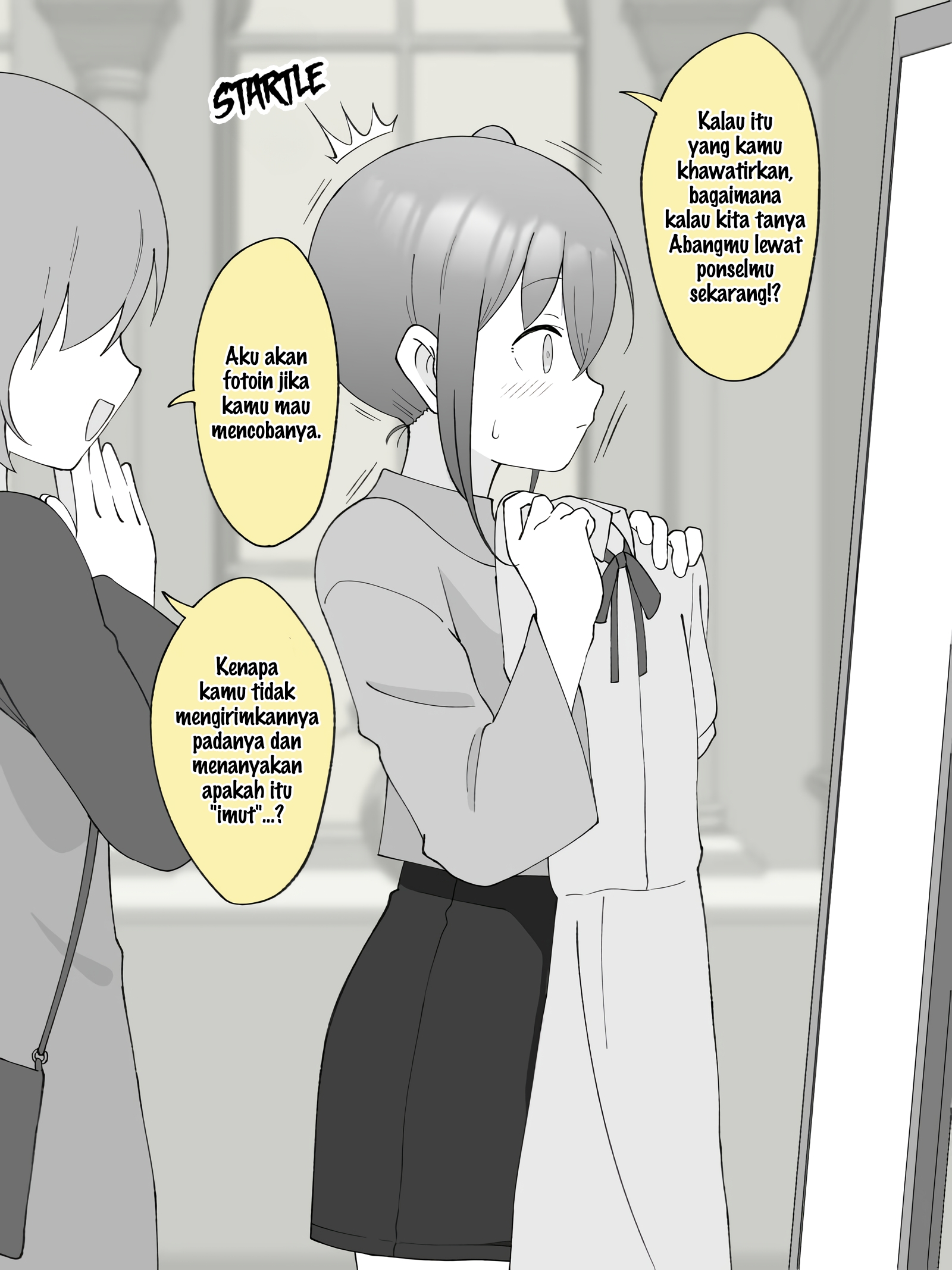 How the Little Brother Who Turned Into a Girl Became His Big Brother's Girlfriend. Chapter 102 - halaman 3