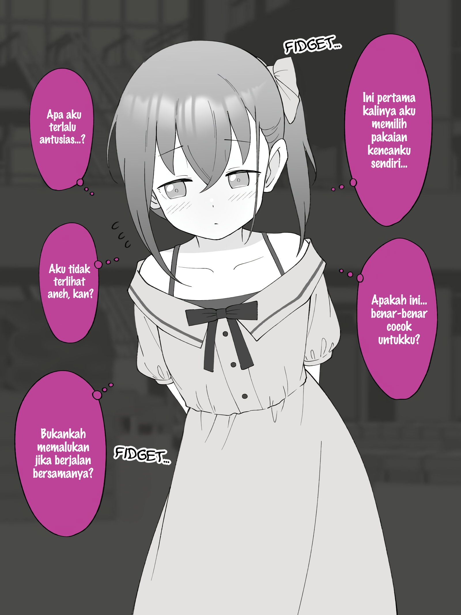 How the Little Brother Who Turned Into a Girl Became His Big Brother's Girlfriend. Chapter 104 - halaman 1