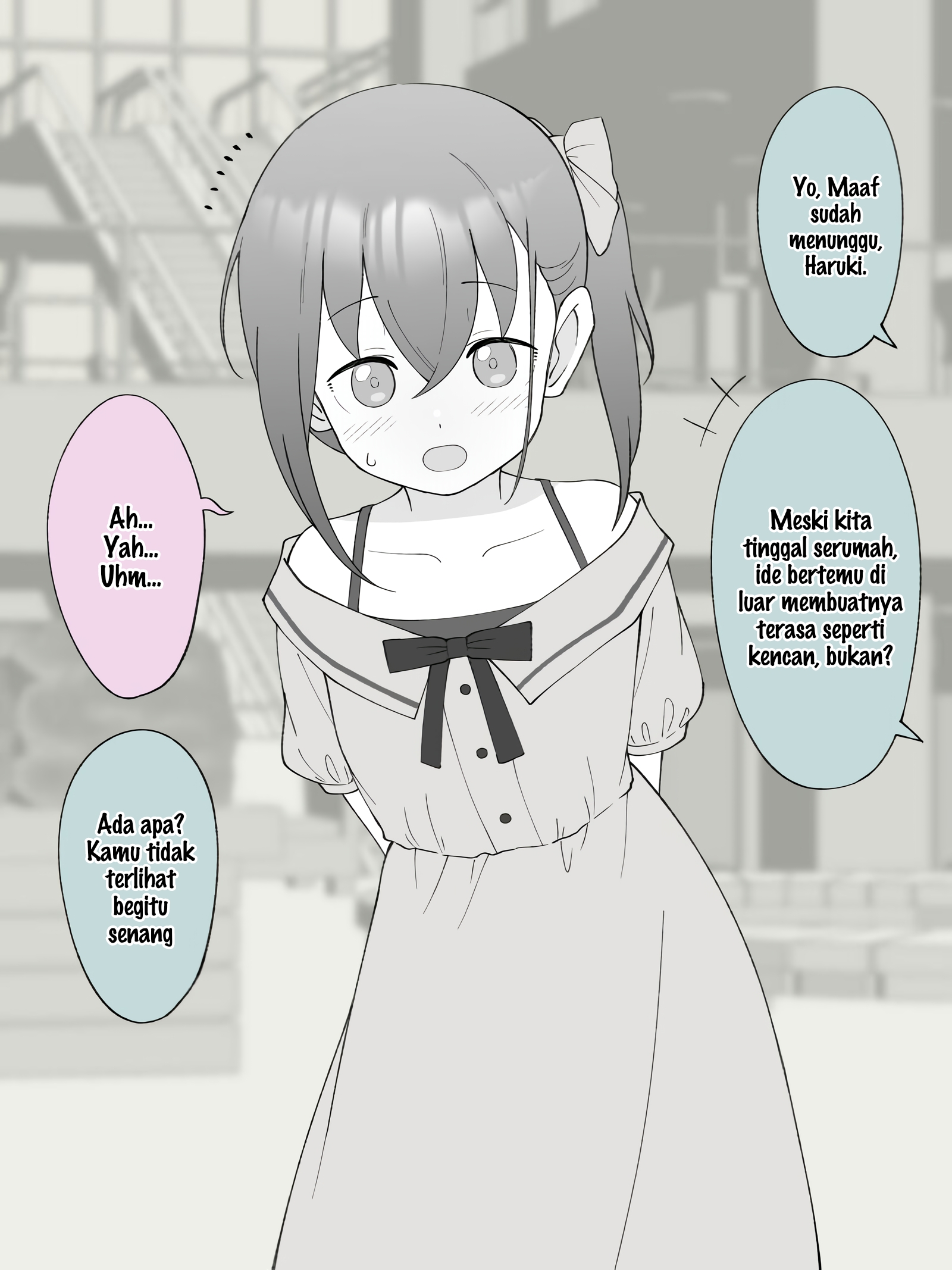 How the Little Brother Who Turned Into a Girl Became His Big Brother's Girlfriend. Chapter 104 - halaman 2