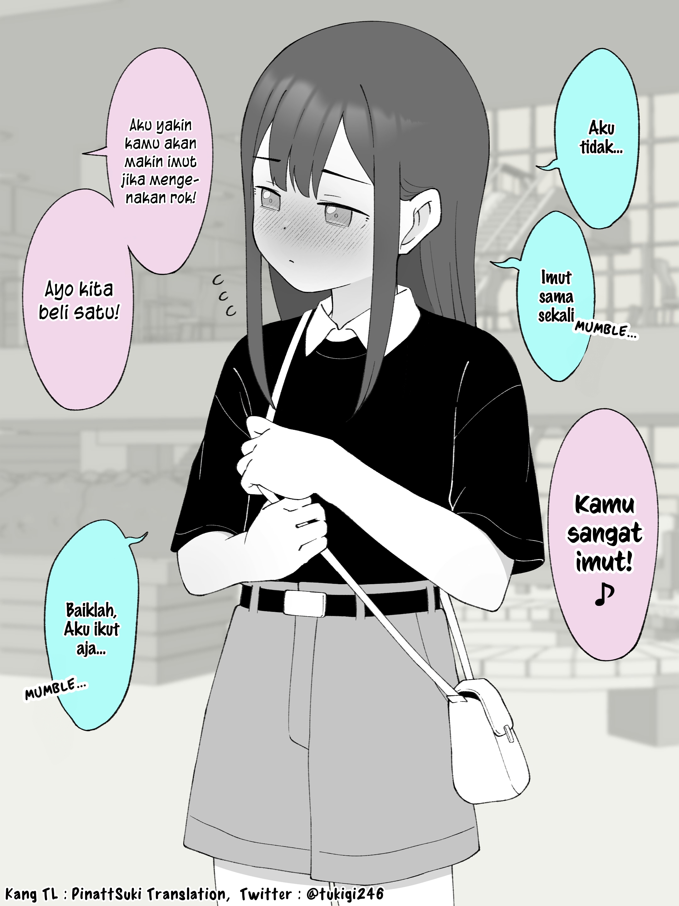 How the Little Brother Who Turned Into a Girl Became His Big Brother's Girlfriend. Chapter 108 - halaman 4