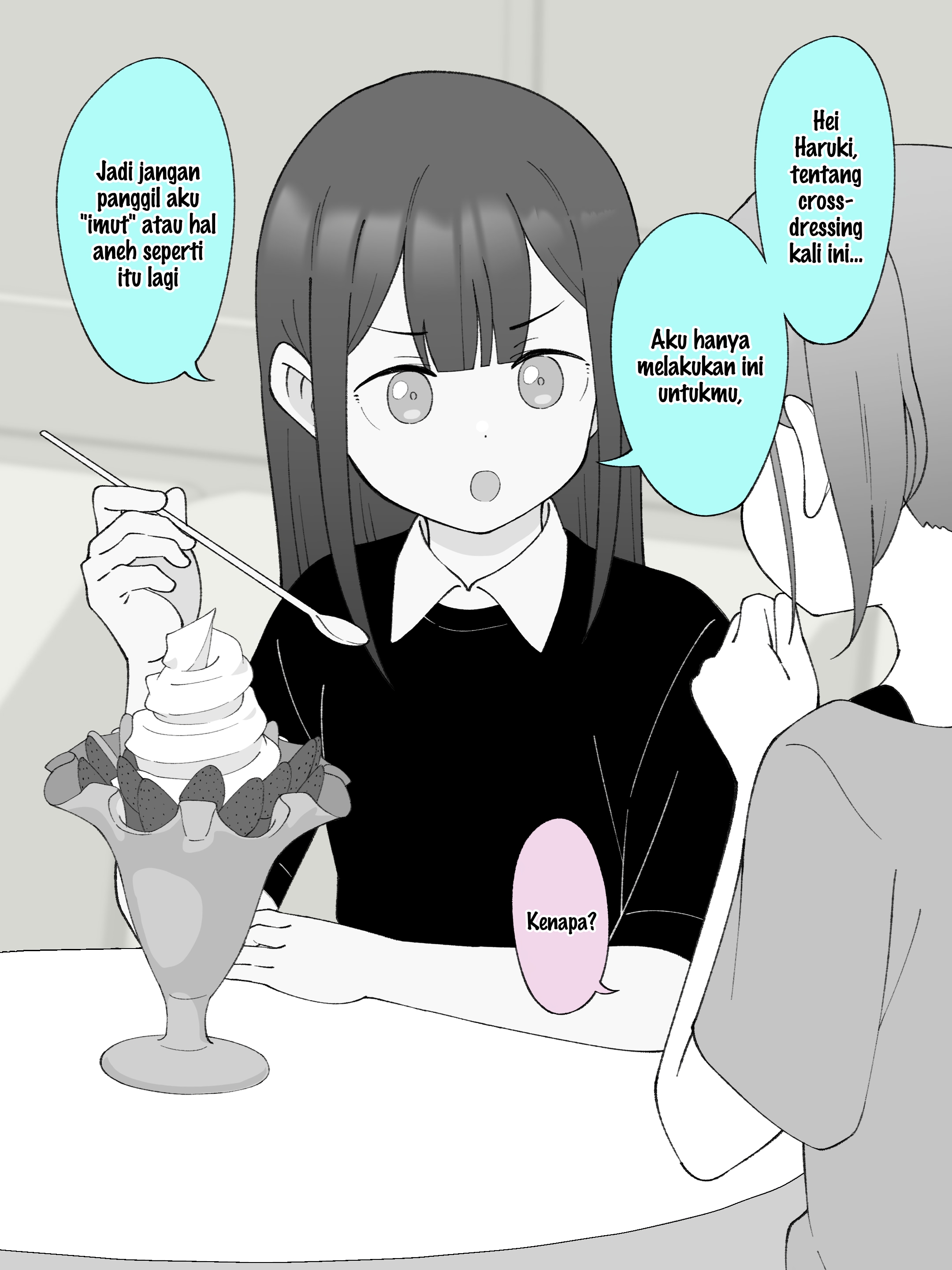 How the Little Brother Who Turned Into a Girl Became His Big Brother's Girlfriend. Chapter 109 - halaman 1